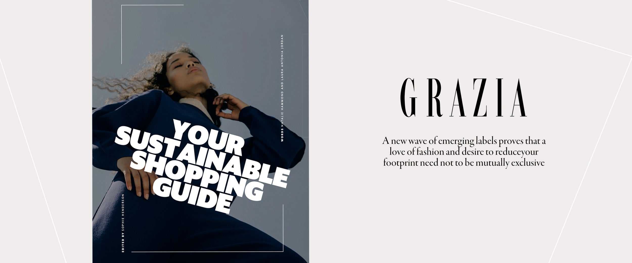 ESSEN In Grazia's Sustainable Shopping Guide