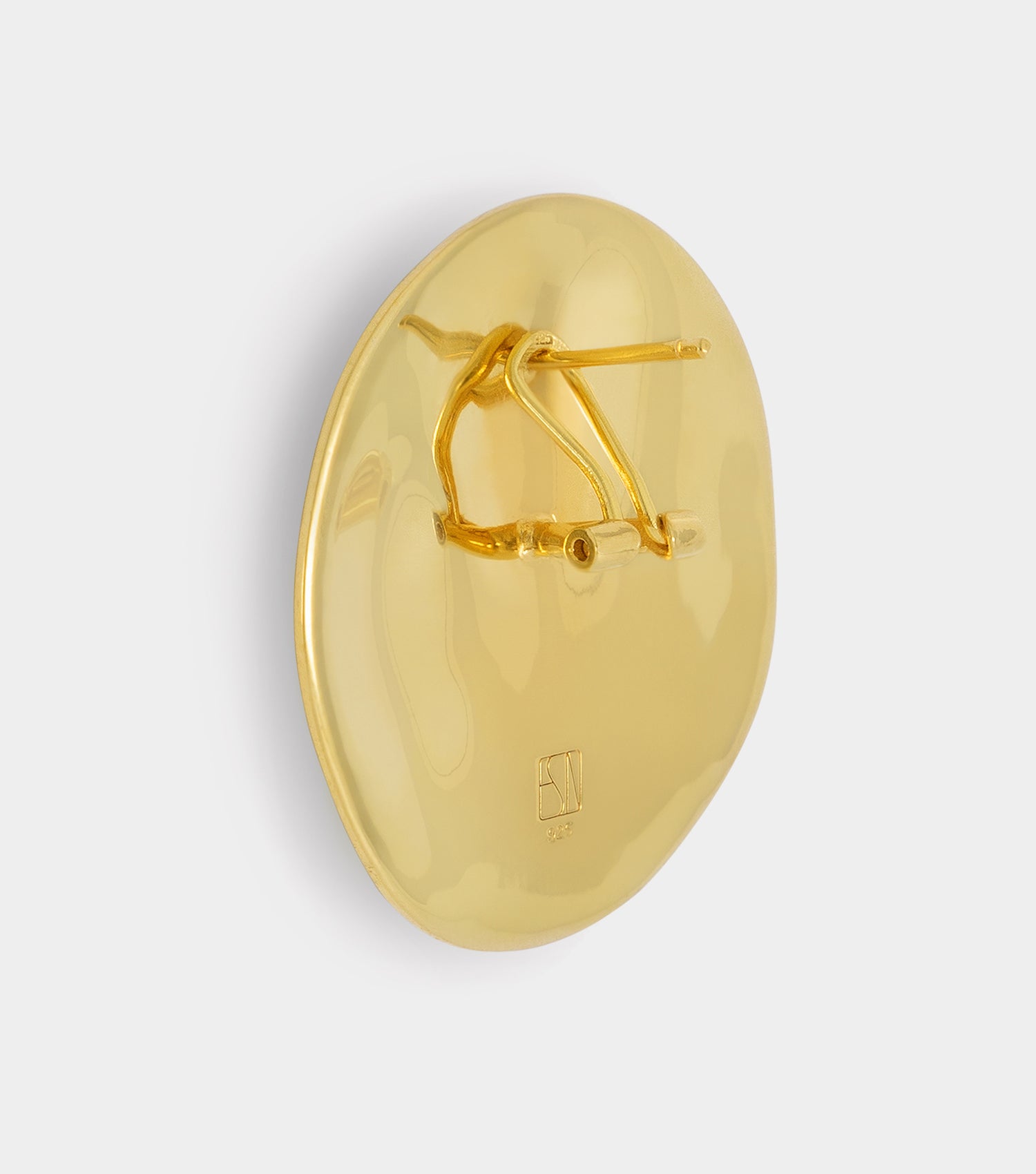 The Disc Earrings - Gold
