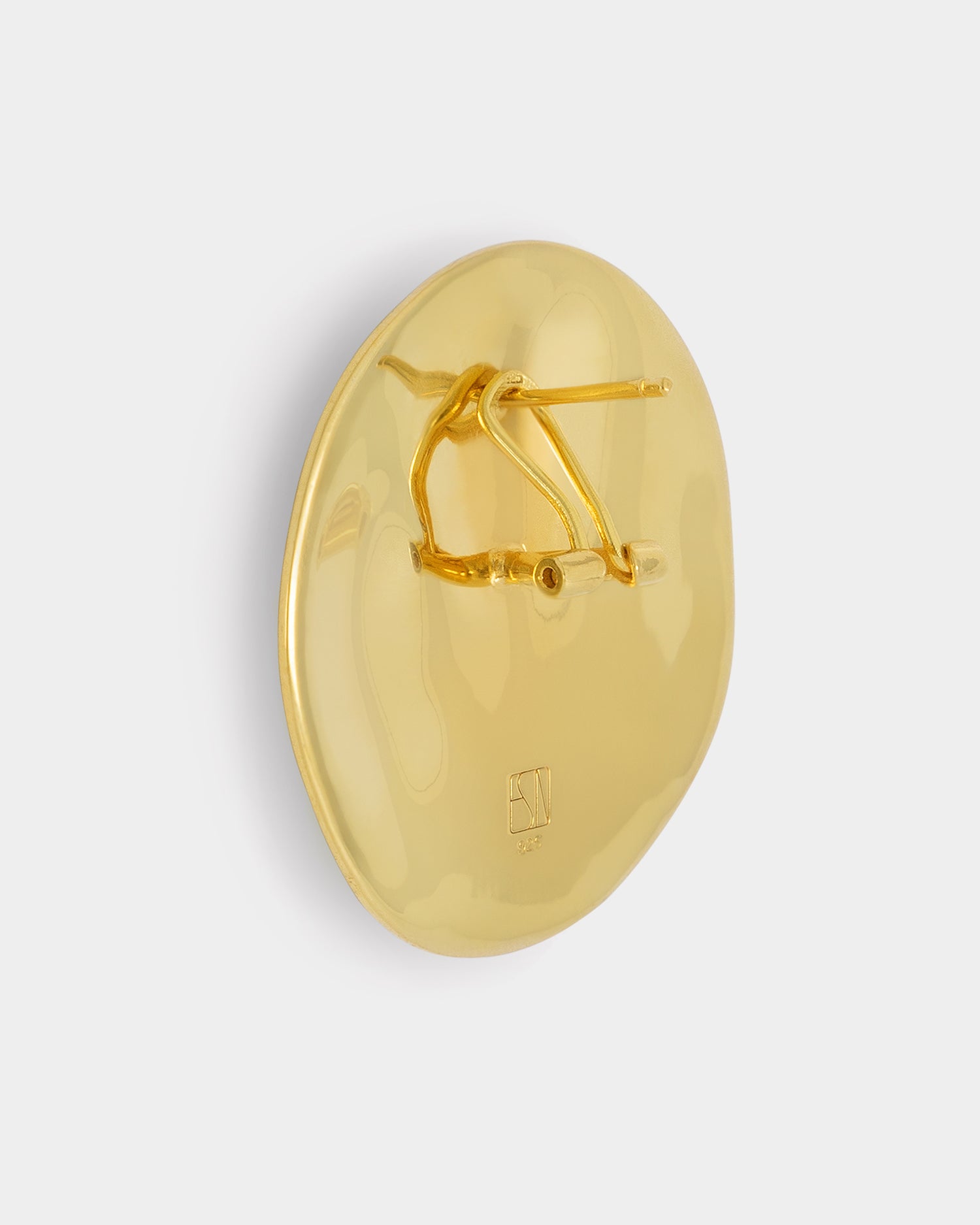 The Disc Earrings - Gold