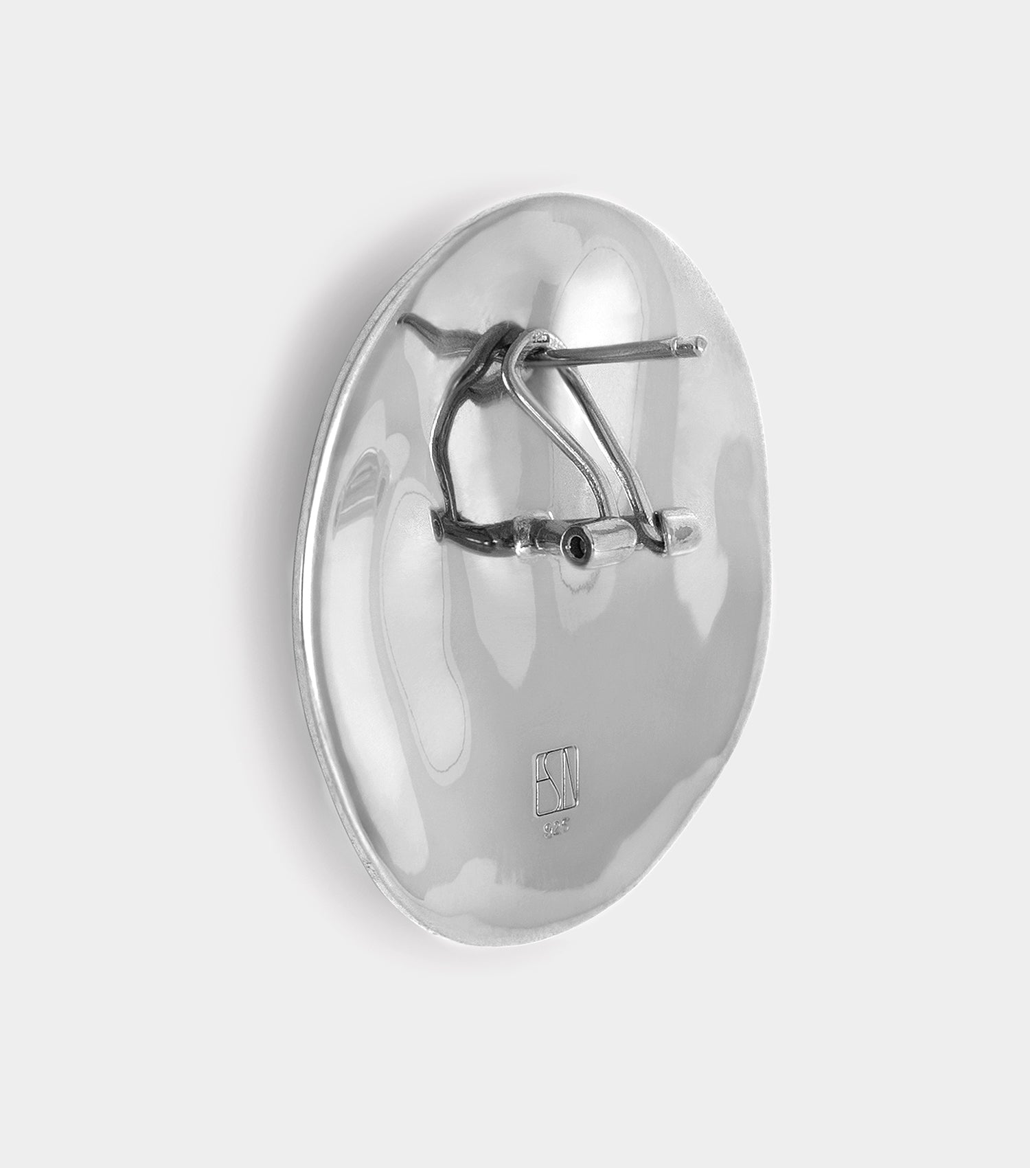 The Disc Earrings - Silver