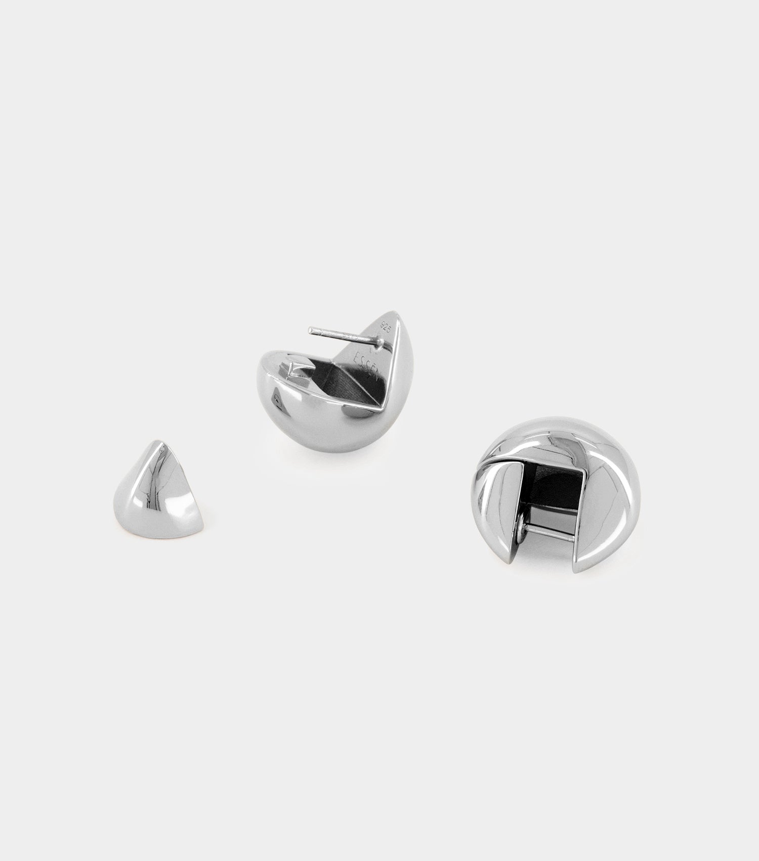 The Drop Earrings - Silver