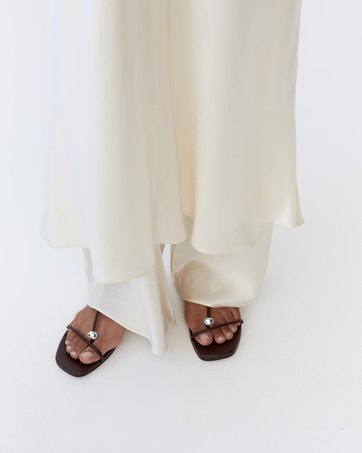 The Drop Earrings - Silver