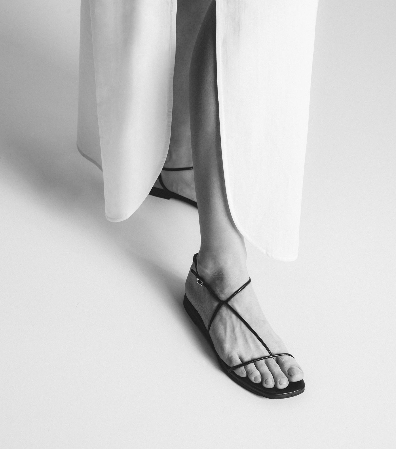 The Evening Sandal - Black