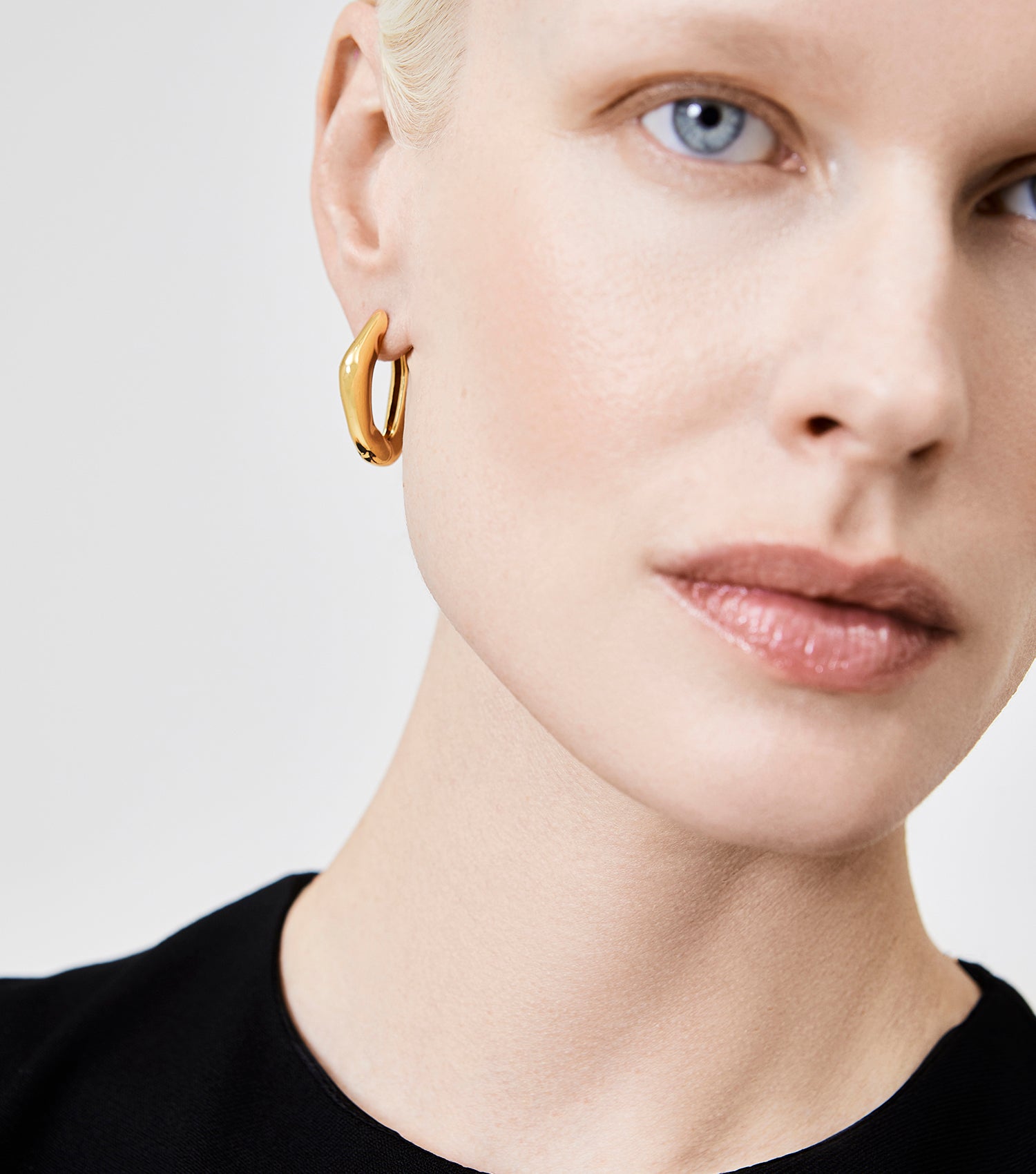 The Hoop Earrings - Gold