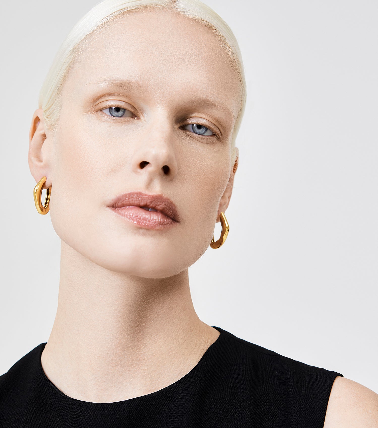 The Hoop Earrings - Gold