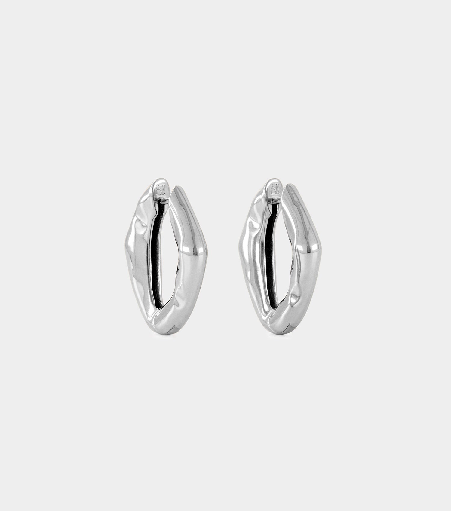 The Hoop Earrings - Silver