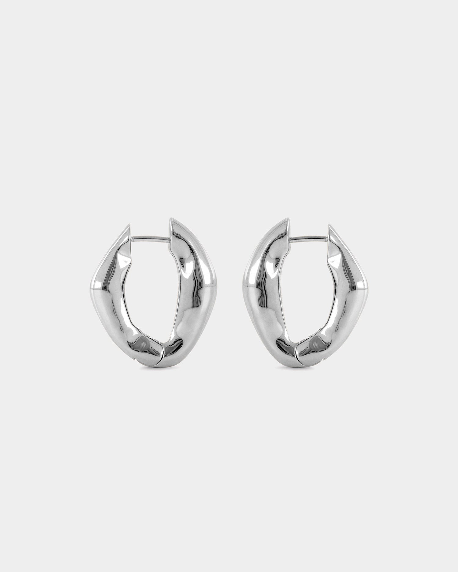 The Hoop Earrings - Silver