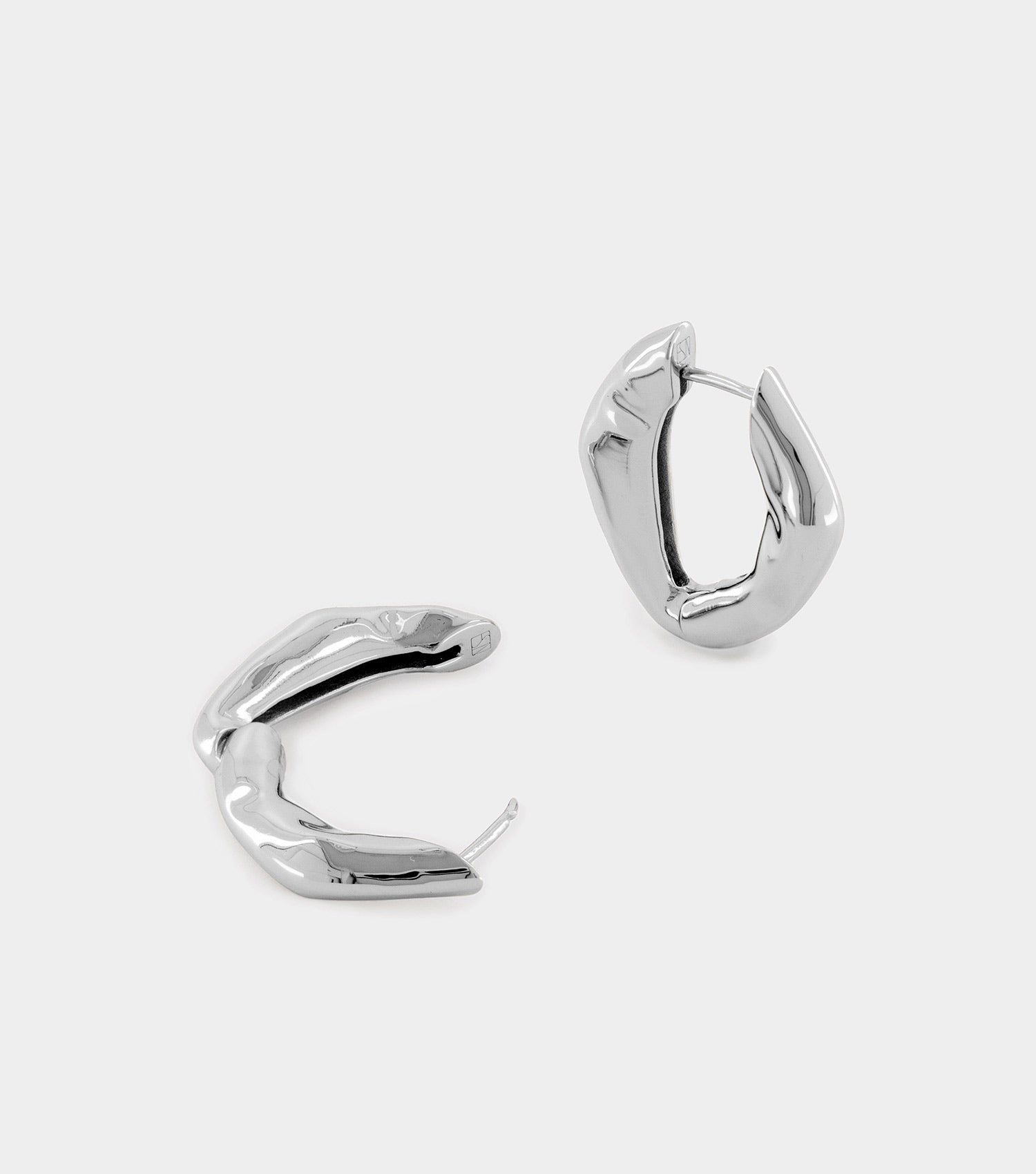 The Hoop Earrings - Silver