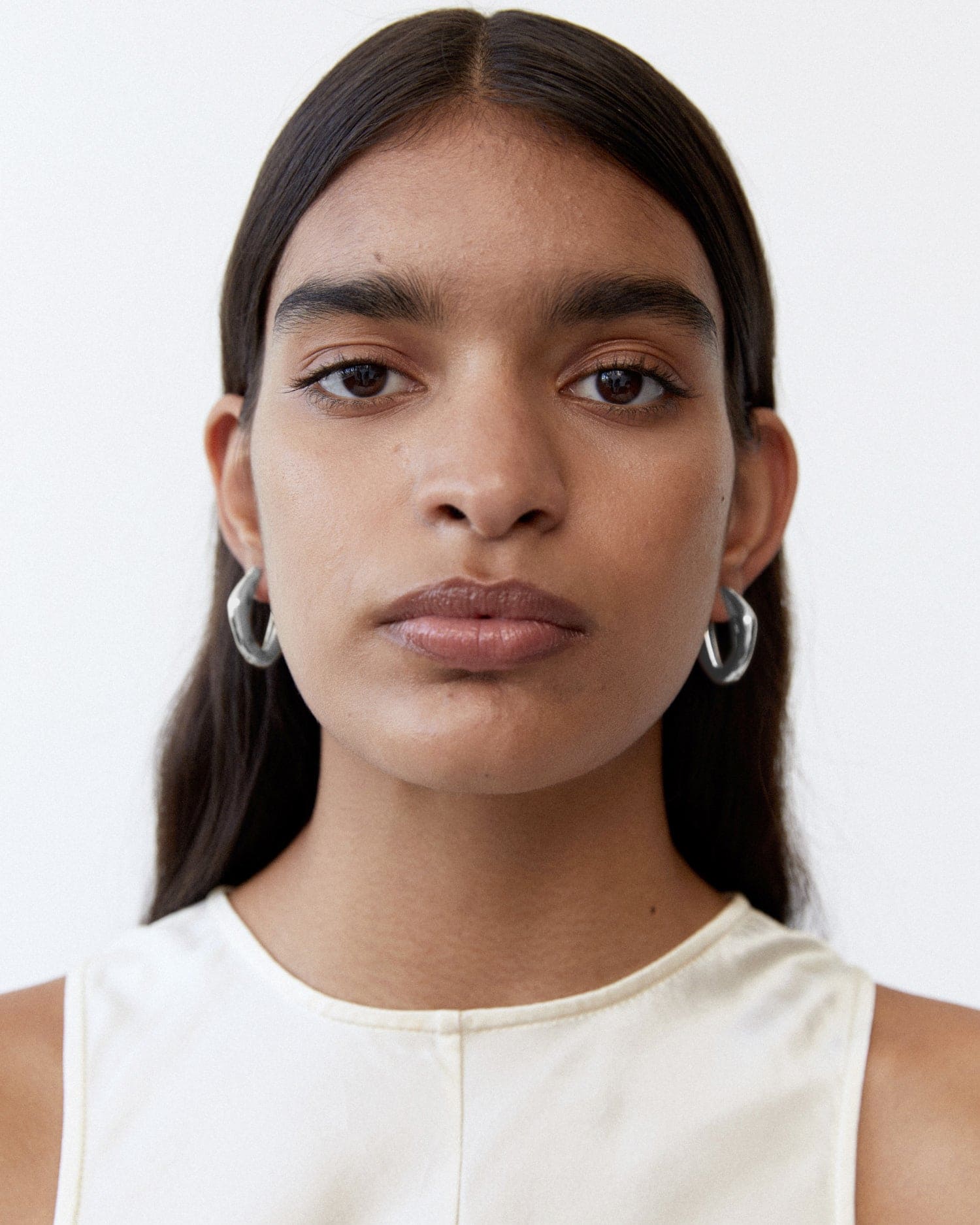 The Hoop Earrings - Silver