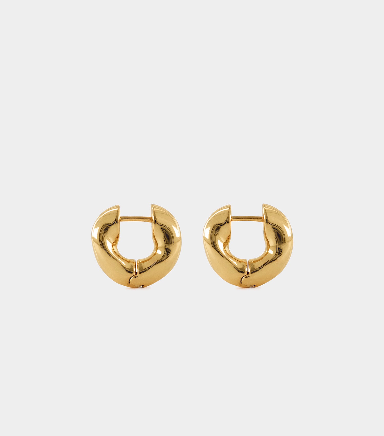The Huggie Earrings - Gold