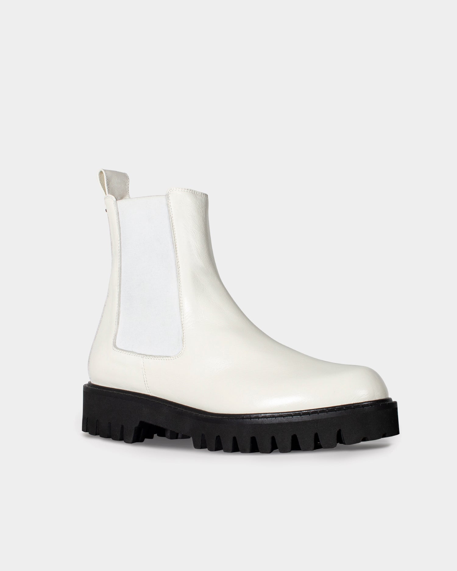 The Leather Lug Sole - Butter