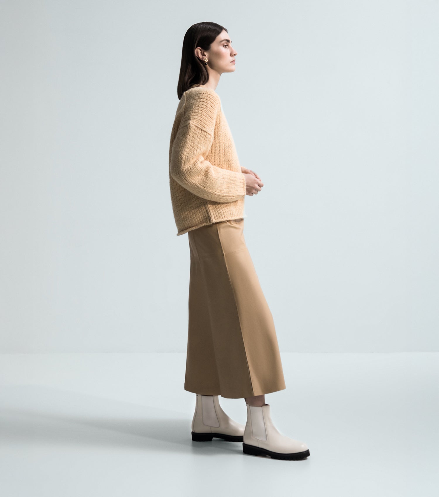 The Leather Lug Sole - Butter