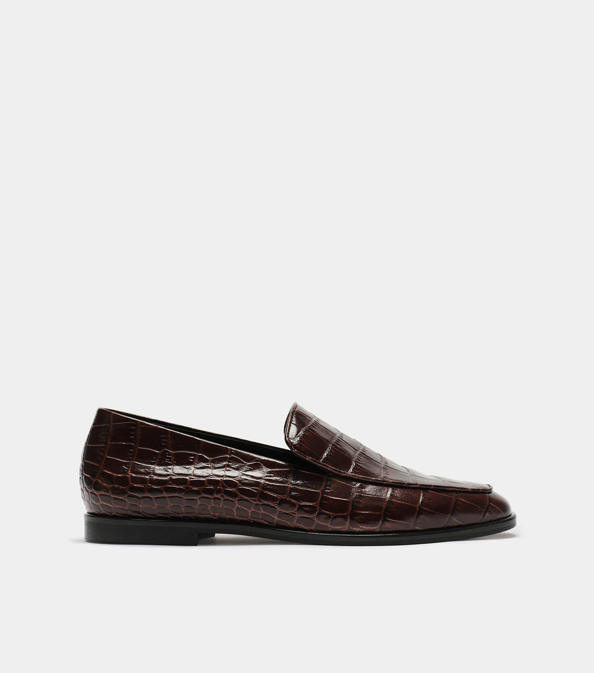 The Modern Moccasin – Italian Croc-Embossed Leather Loafers | ESSEN