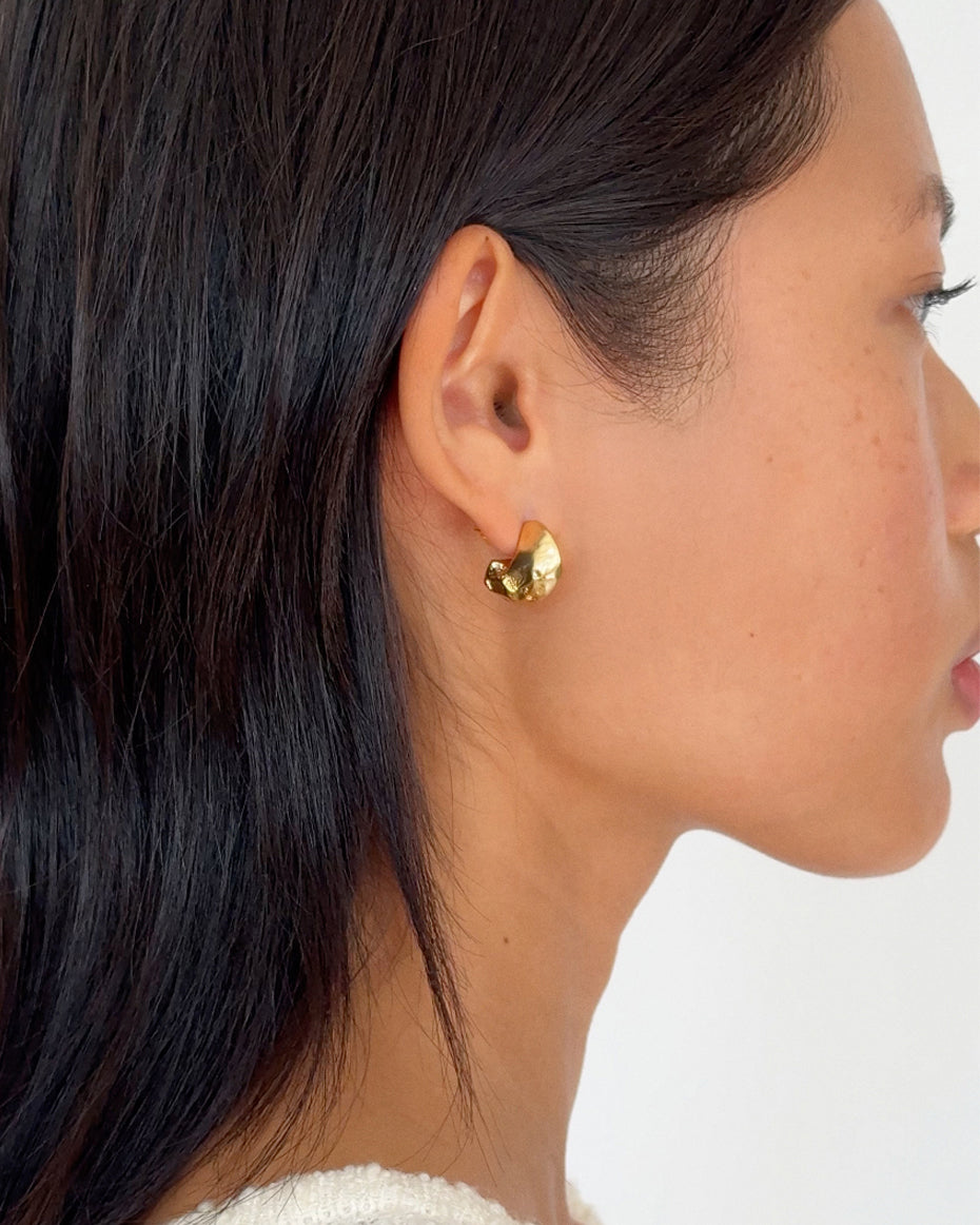 The Modernist Earrings - Gold