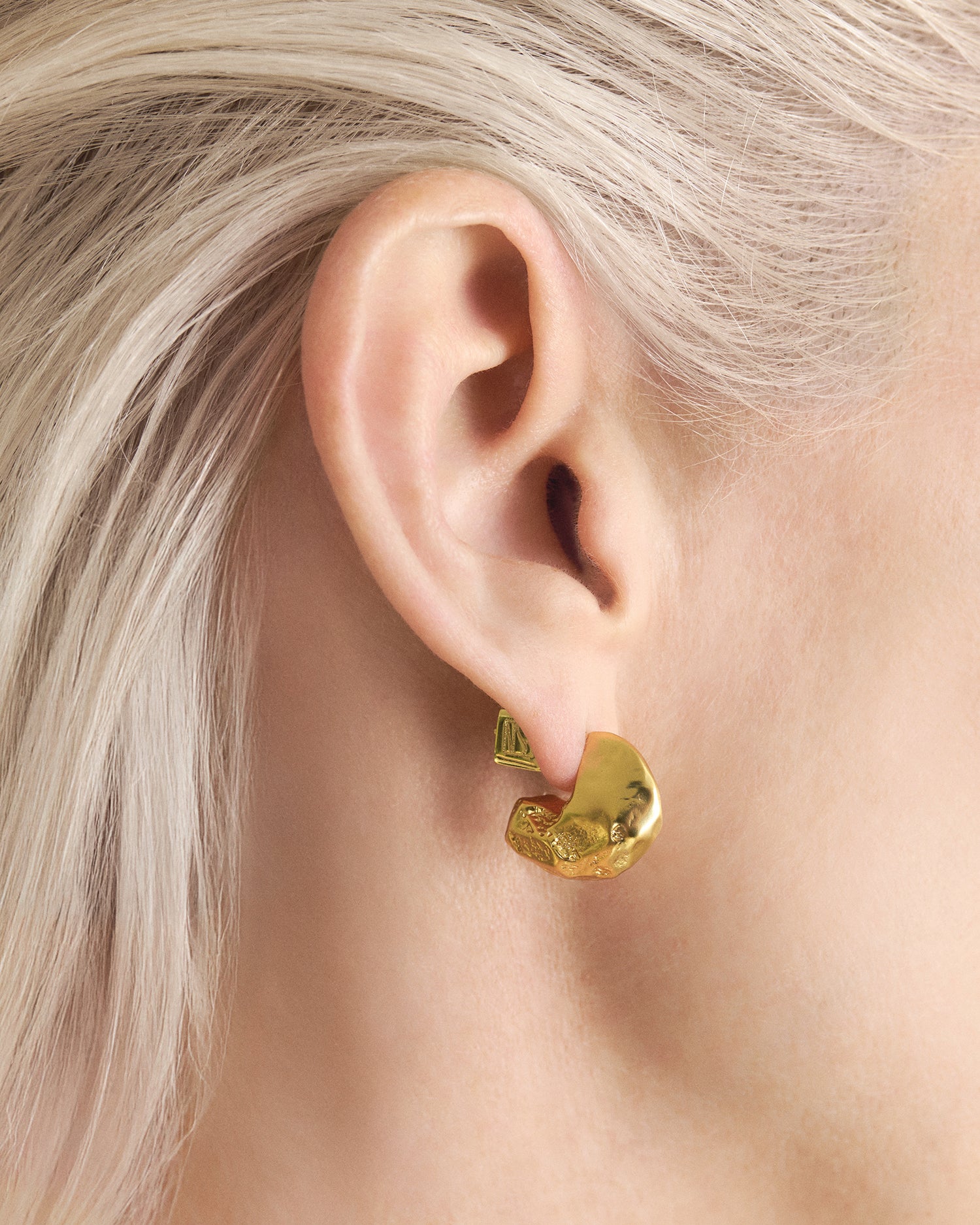 The Modernist Earrings - Gold