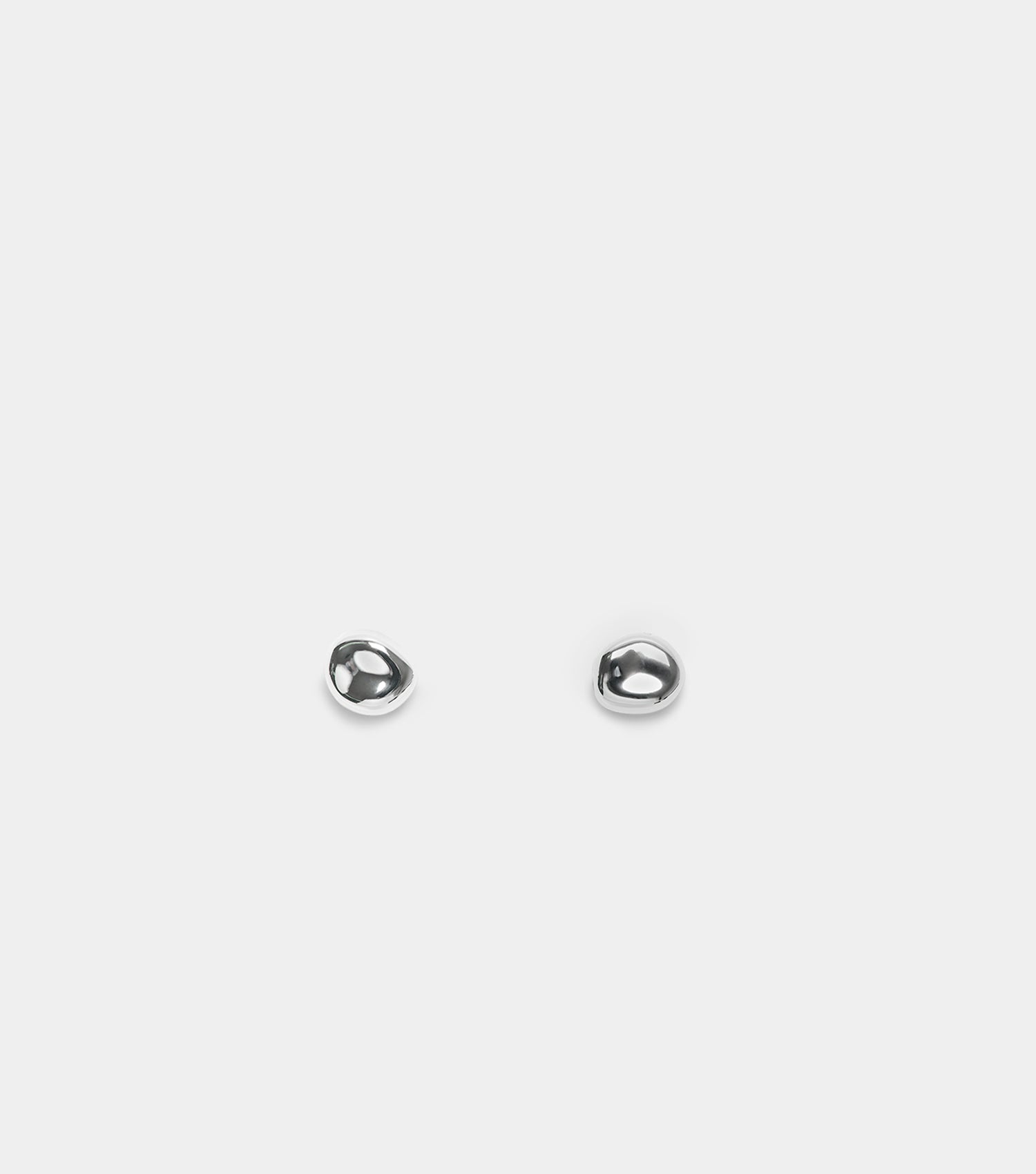 Boucles d'oreilles en perles - Or blanc