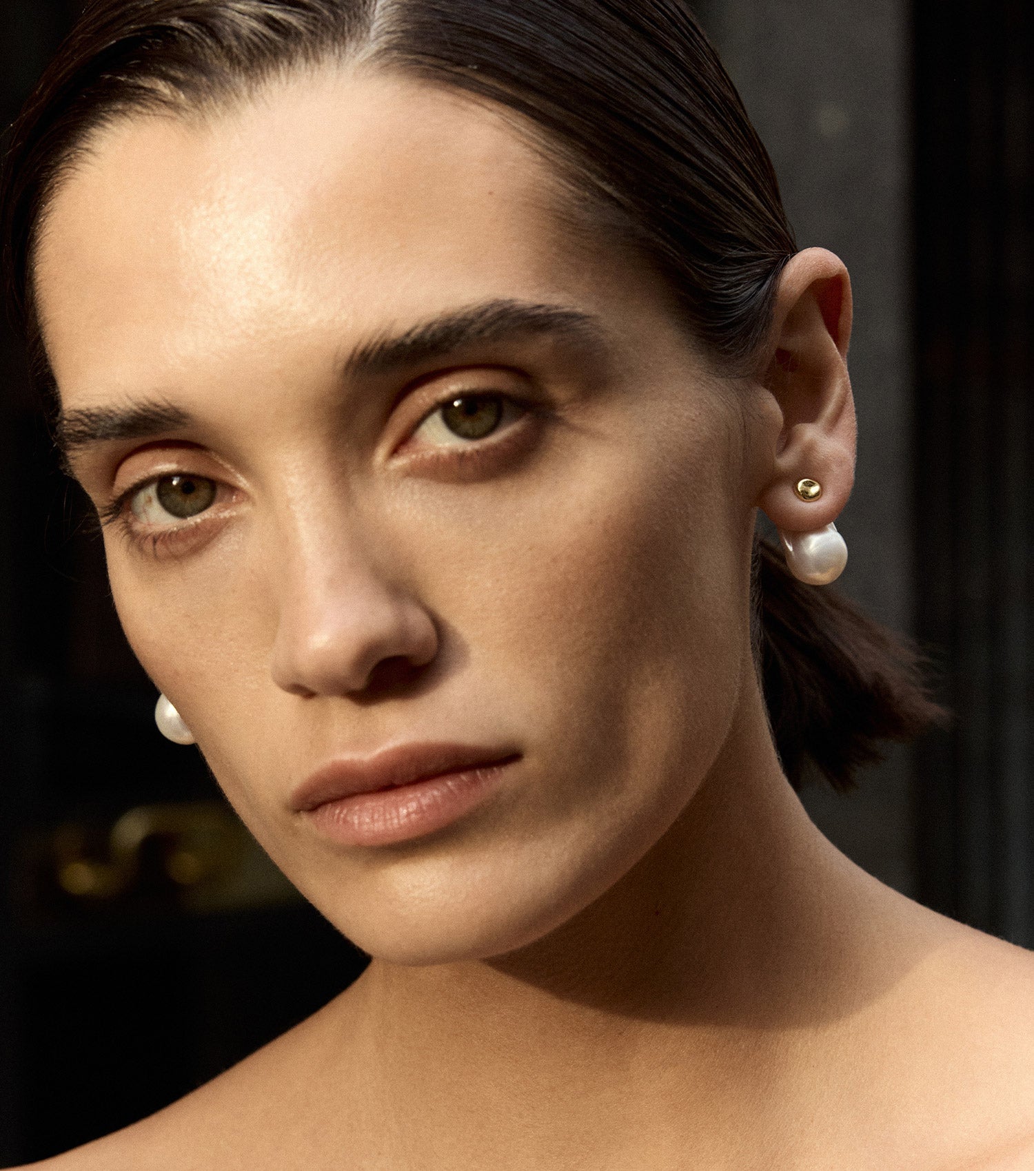 The Pearl Earrings - 18k Gold