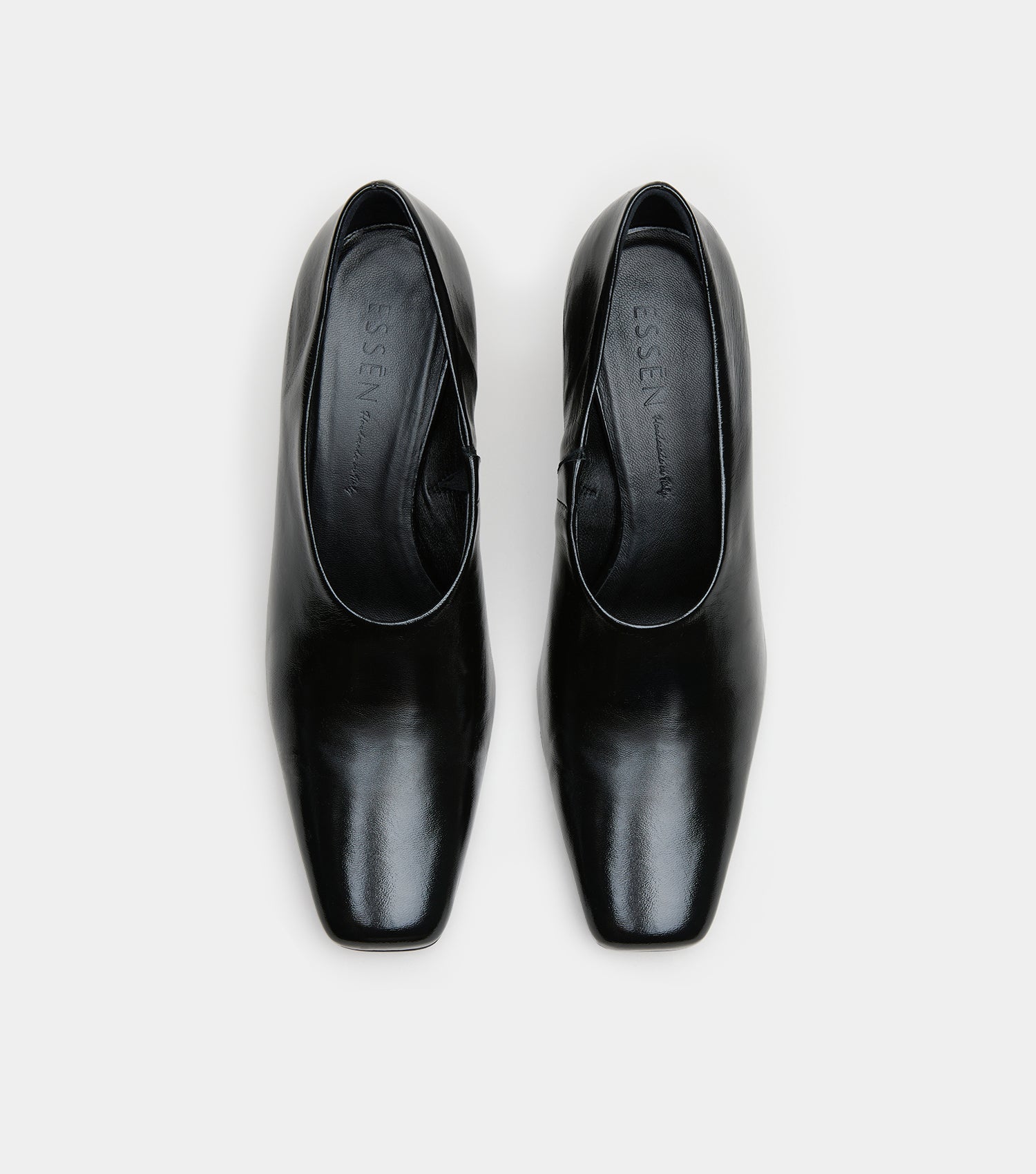 Pointed Flat - Vernis noir
