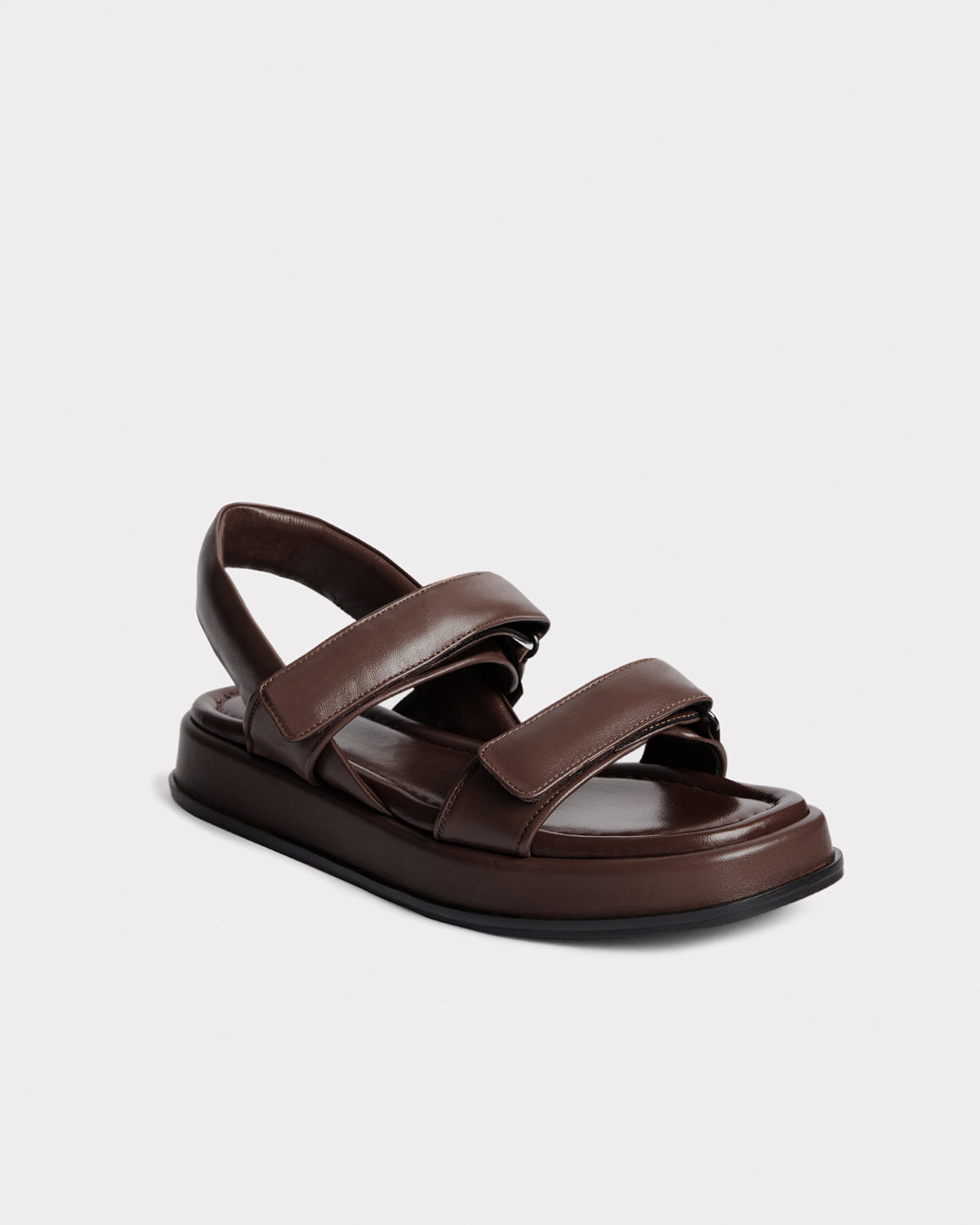 The Sporty Sandal - Chocolate
