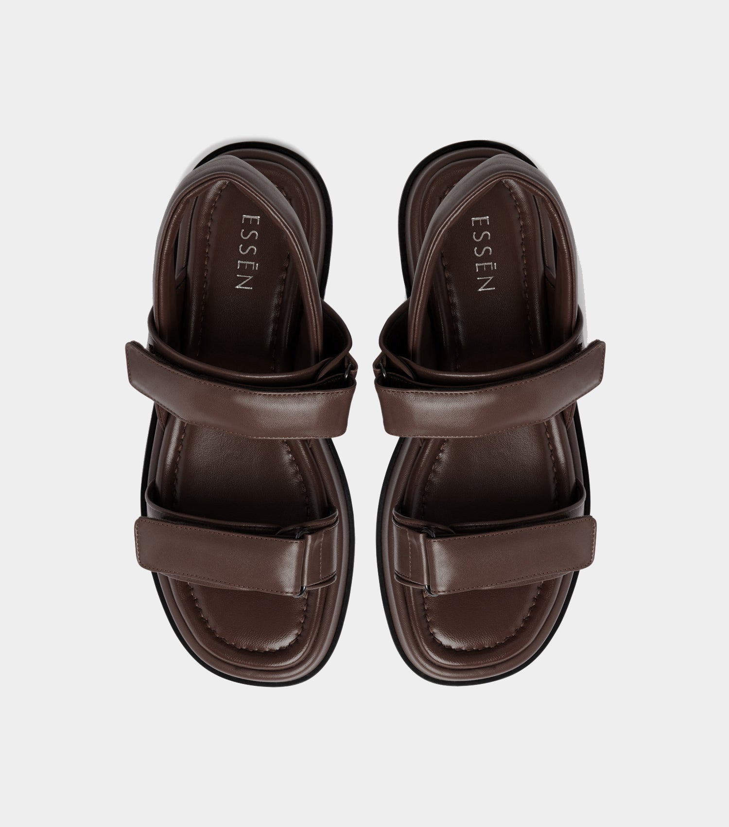 La sandale sportive - Chocolat