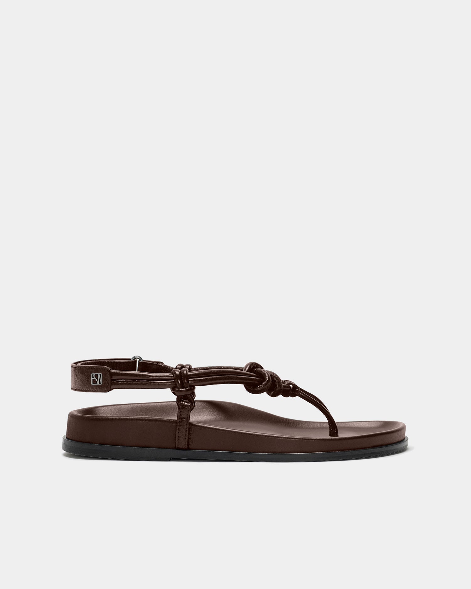 The Sporty Slingback - Chocolate Brown | Handcrafted Italian
