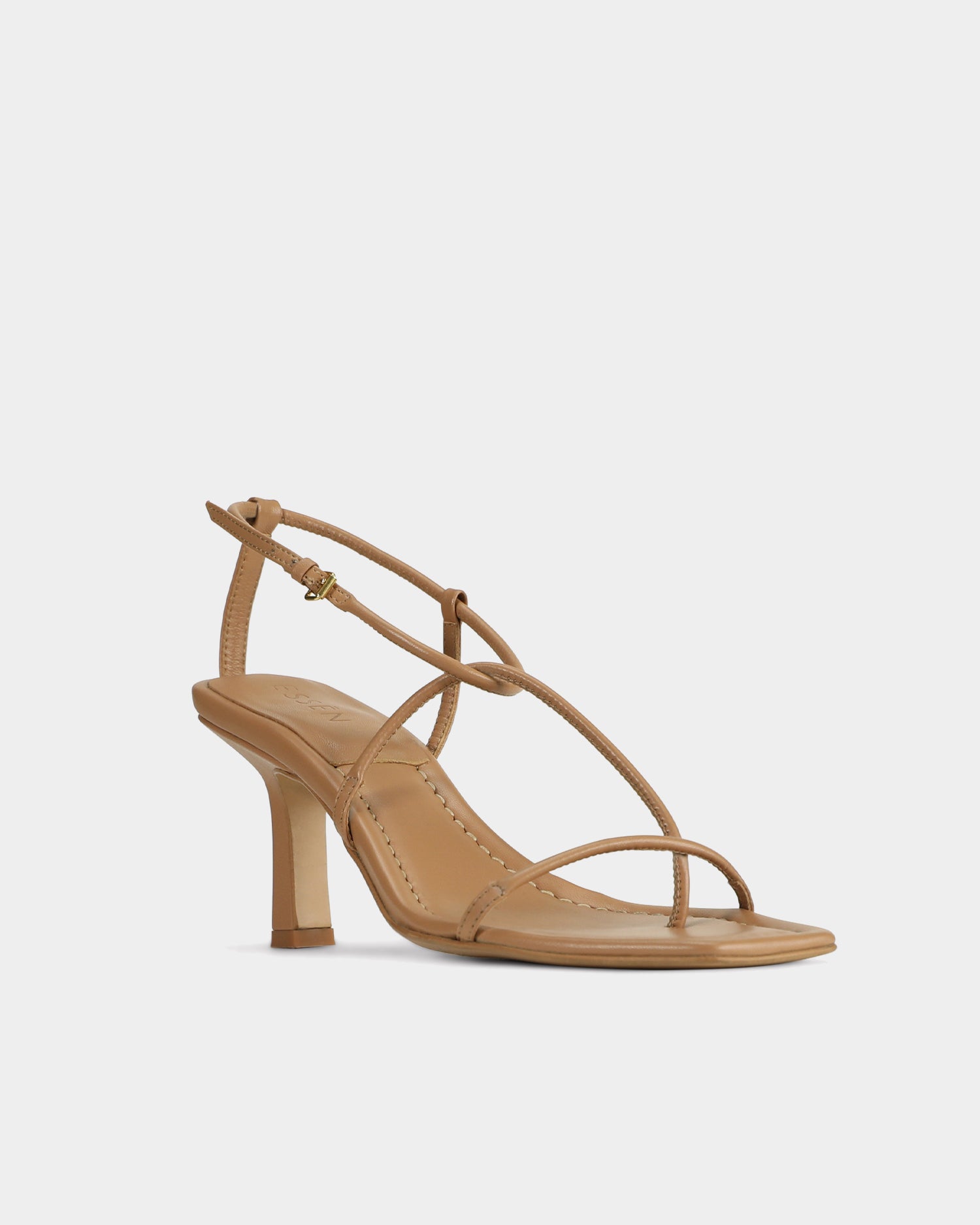 The Strappy Sandal - Almond