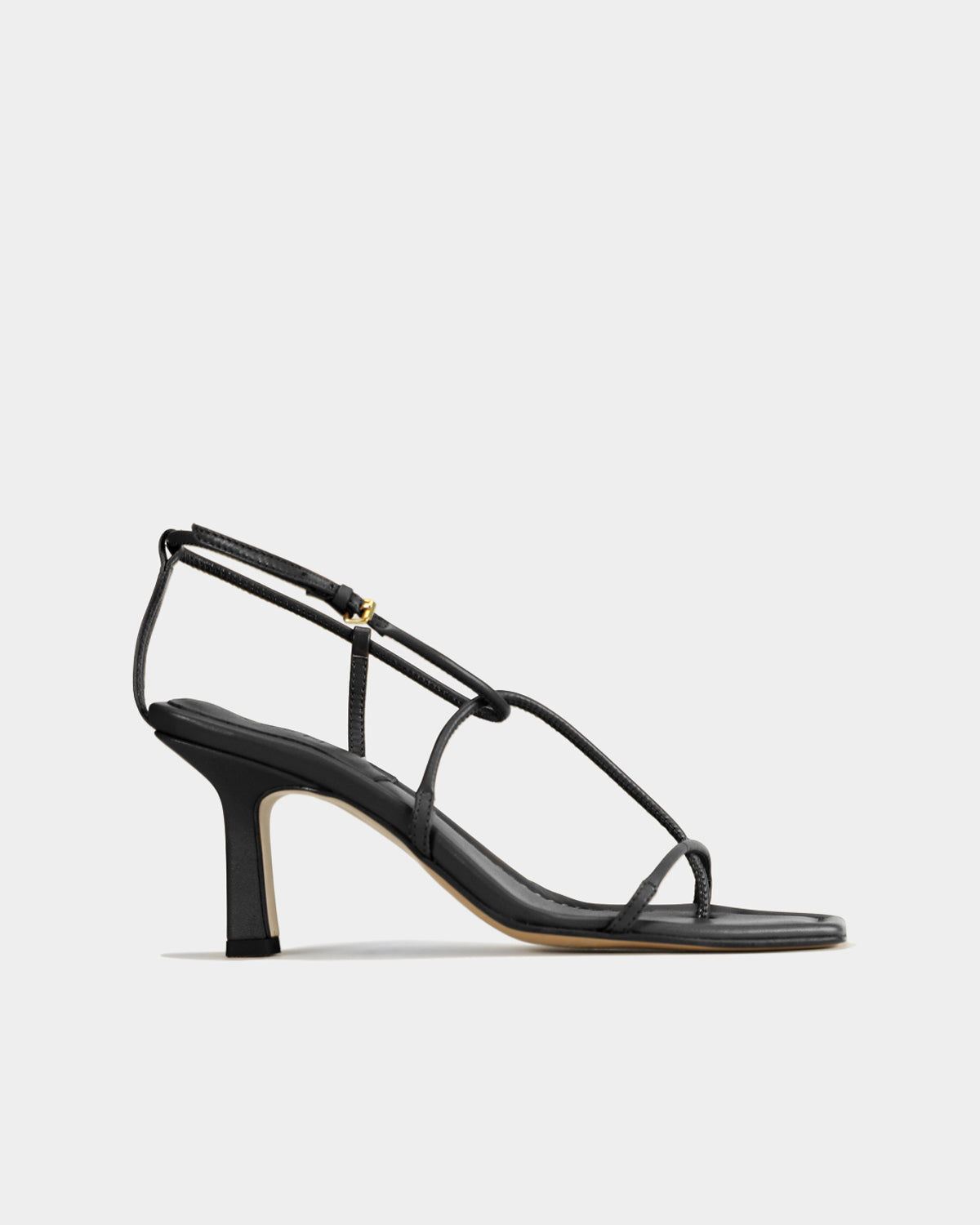 The Strappy Sandal - Black