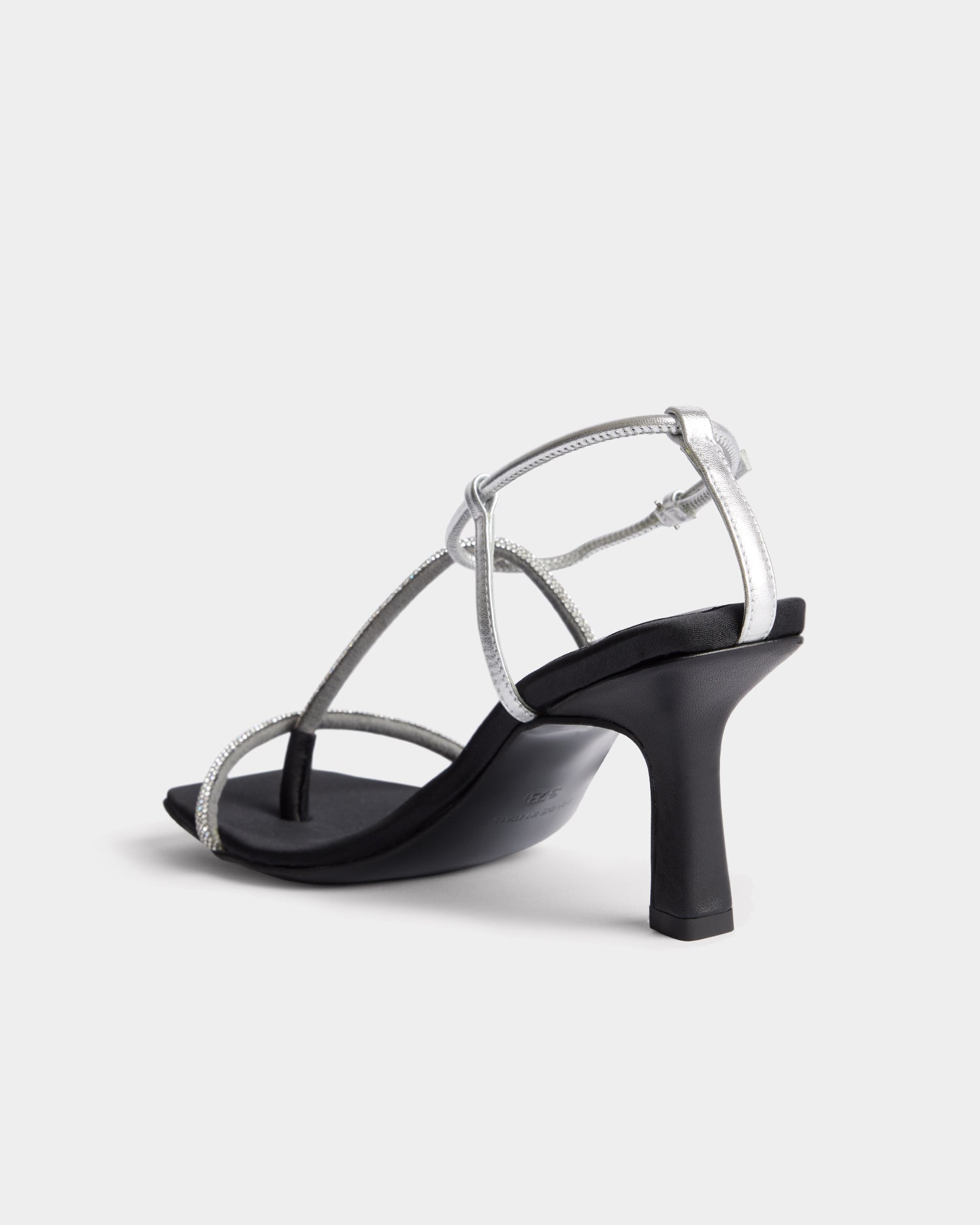 The Strappy Sandal - Crystal