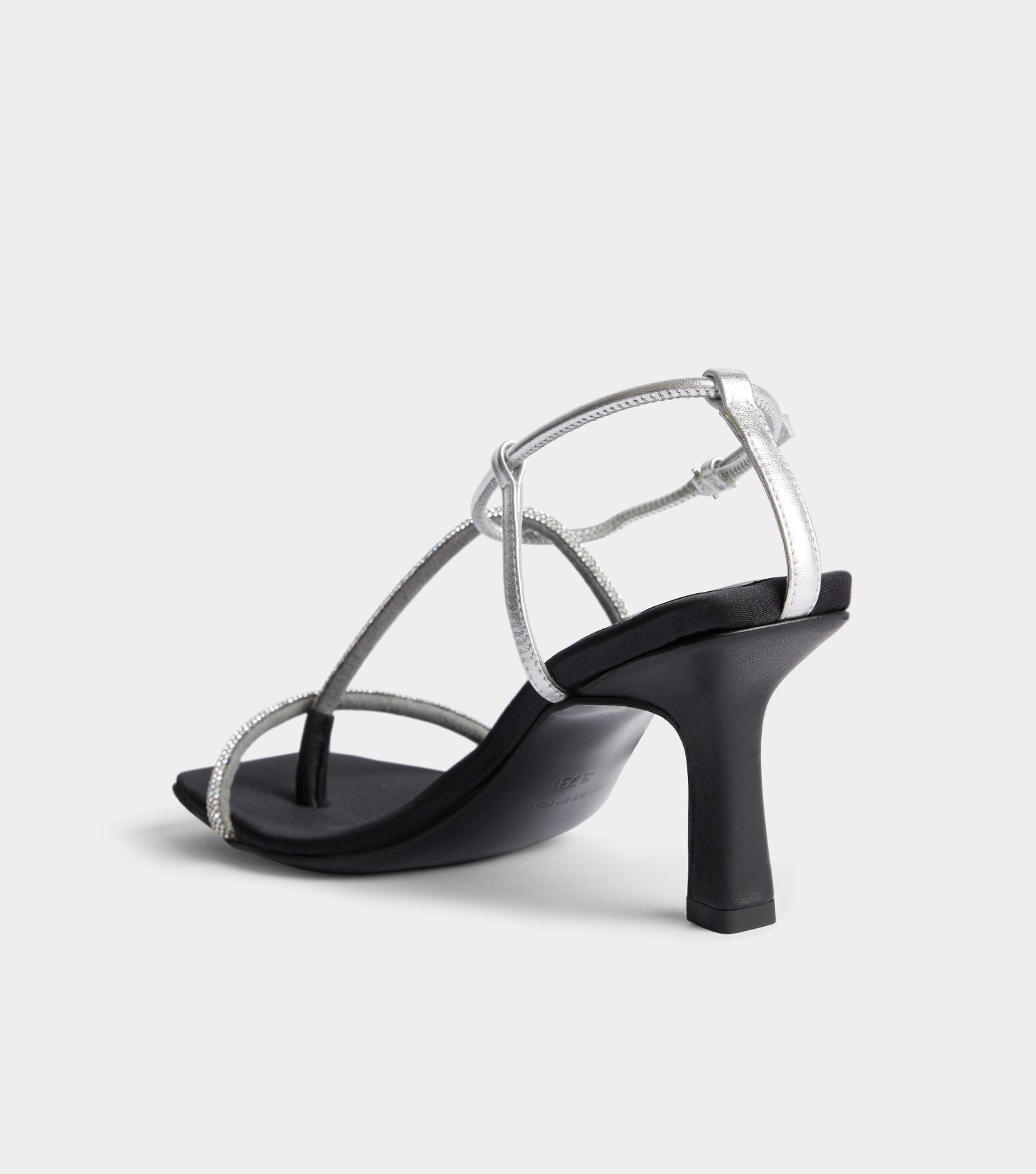 The Strappy Sandal - Crystal