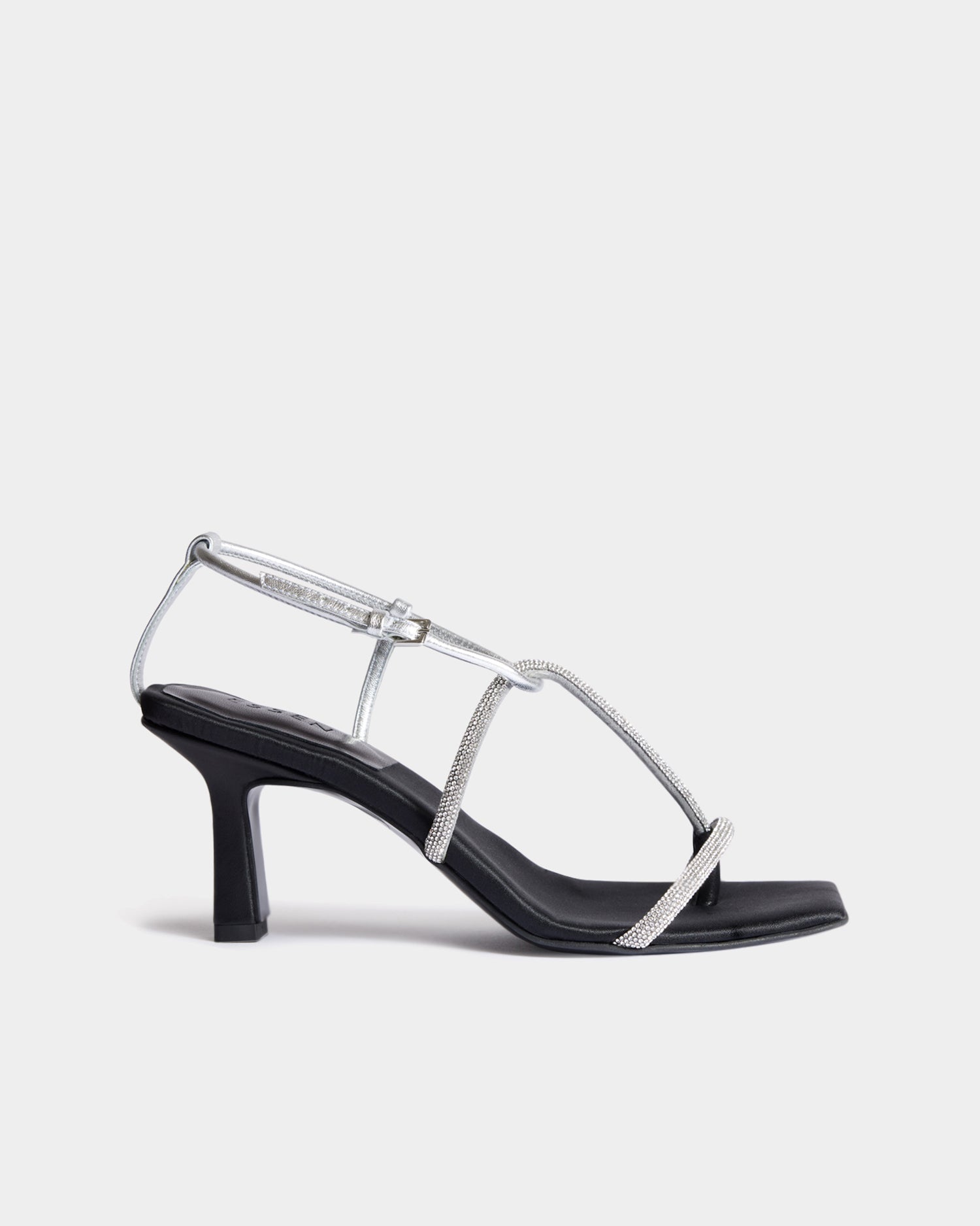 The Strappy Sandal - Crystal