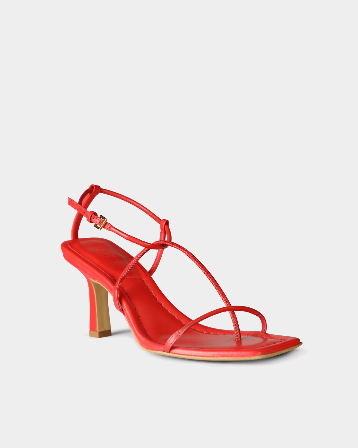 The Strappy Sandal - Red