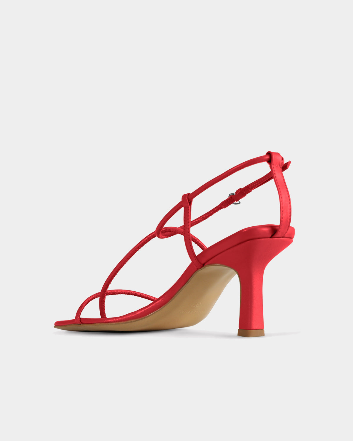 The Strappy Sandal - Red