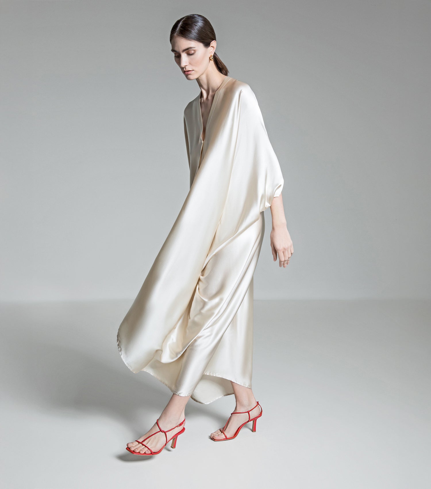 The Strappy Sandal - Red