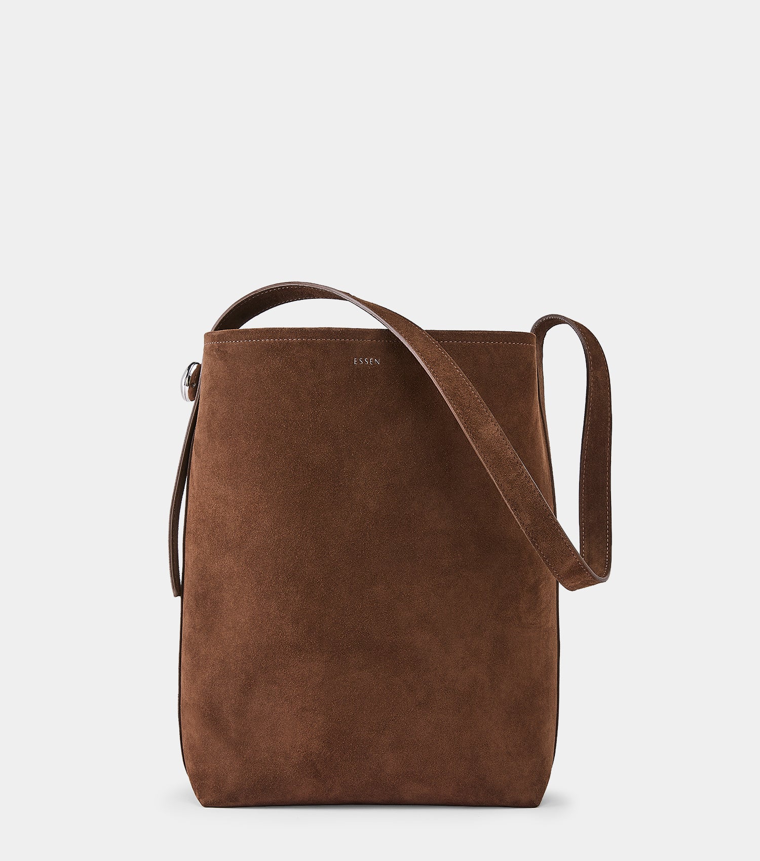 The Work Bag - Chocolate Suede