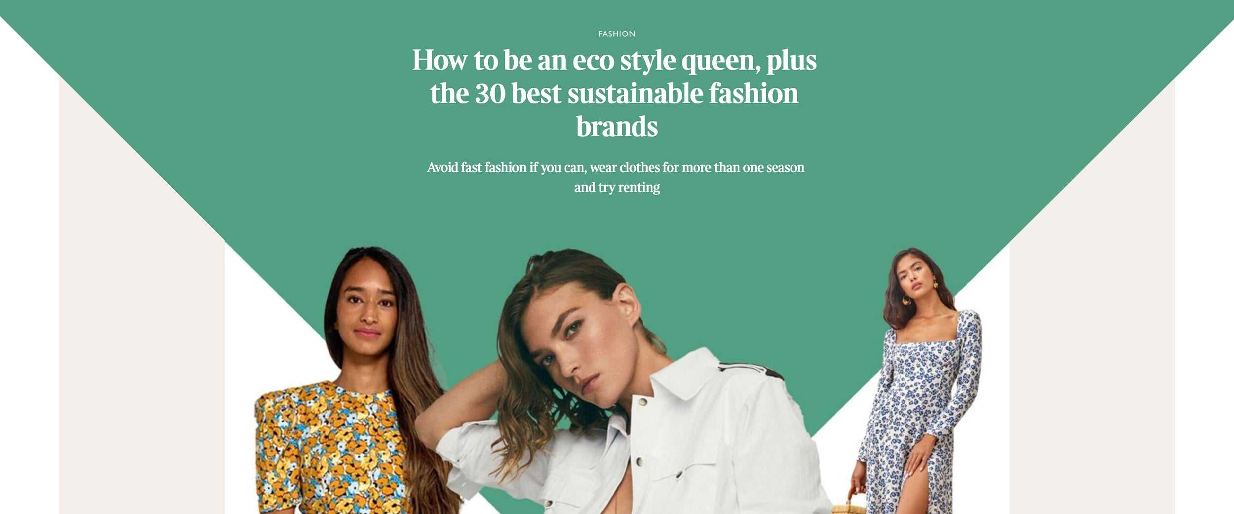 The best sustainable luxury brands you must know about