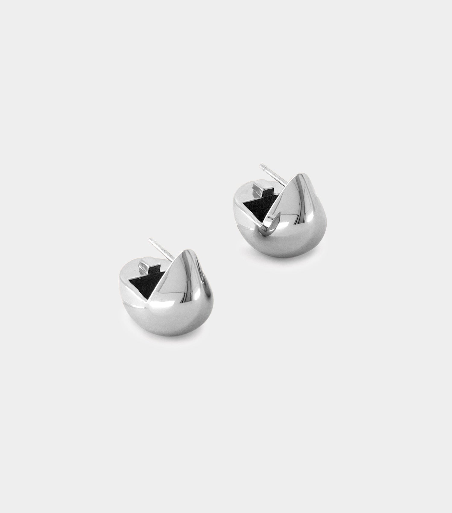 The Drop Earrings - Silver