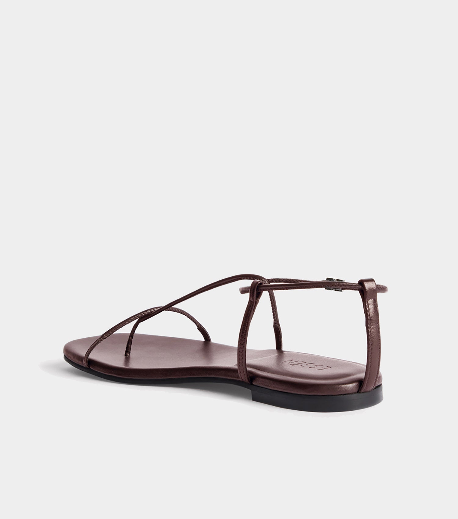 The Evening Sandal - Chocolate