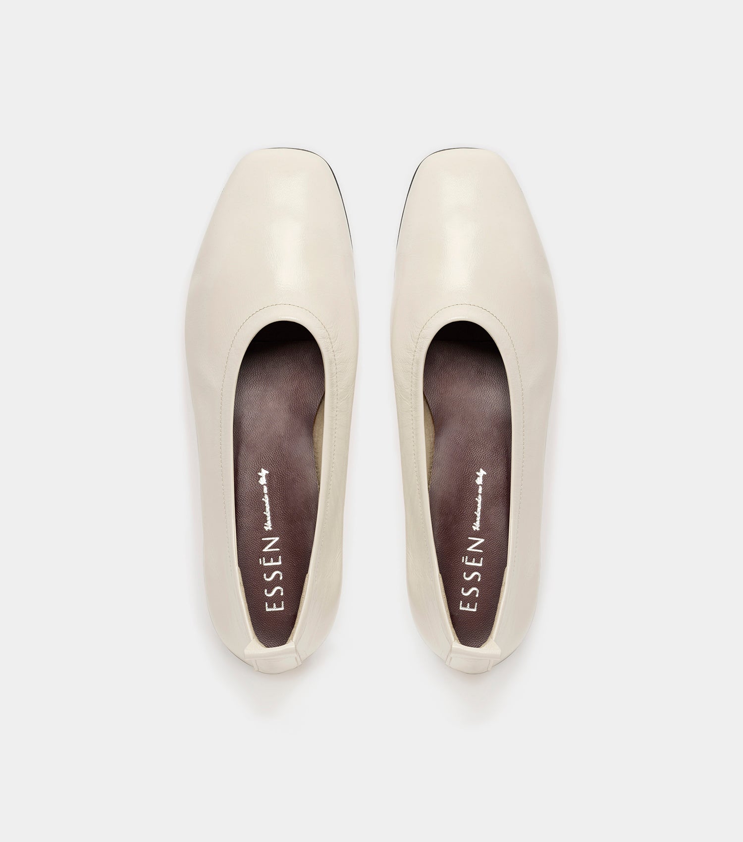 The Foundation Flat - Cream Patent