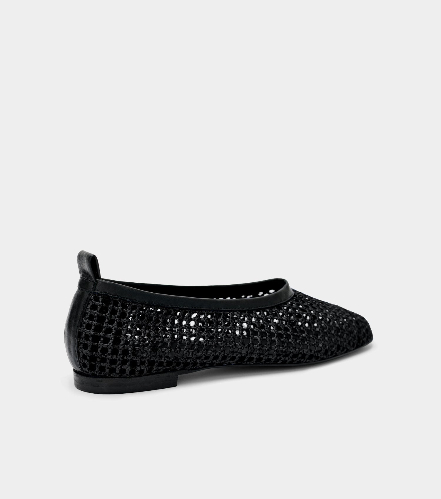 The Foundation Flat - Black Woven