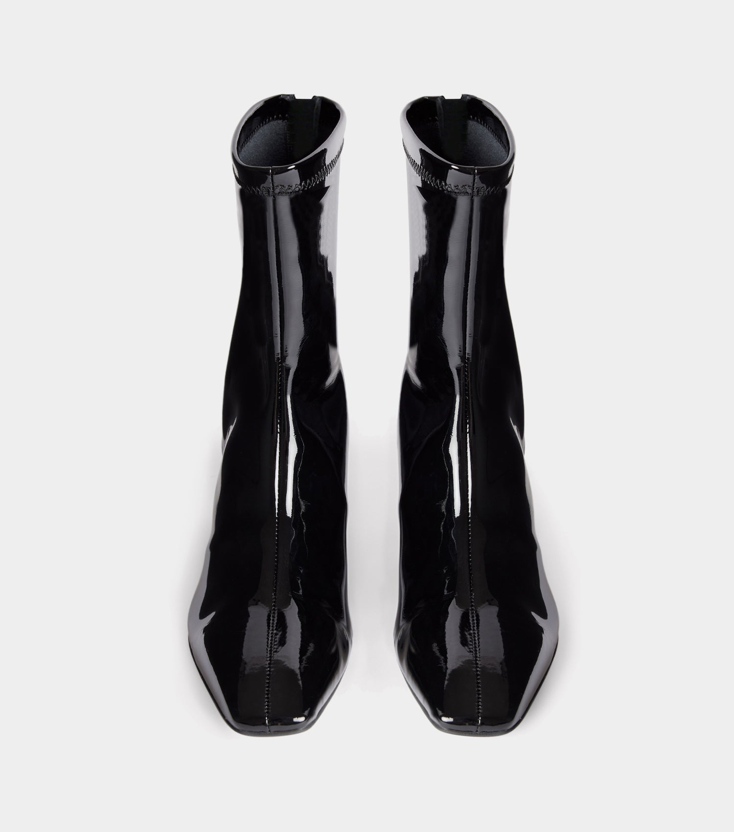 The Glove Boot - Black Patent