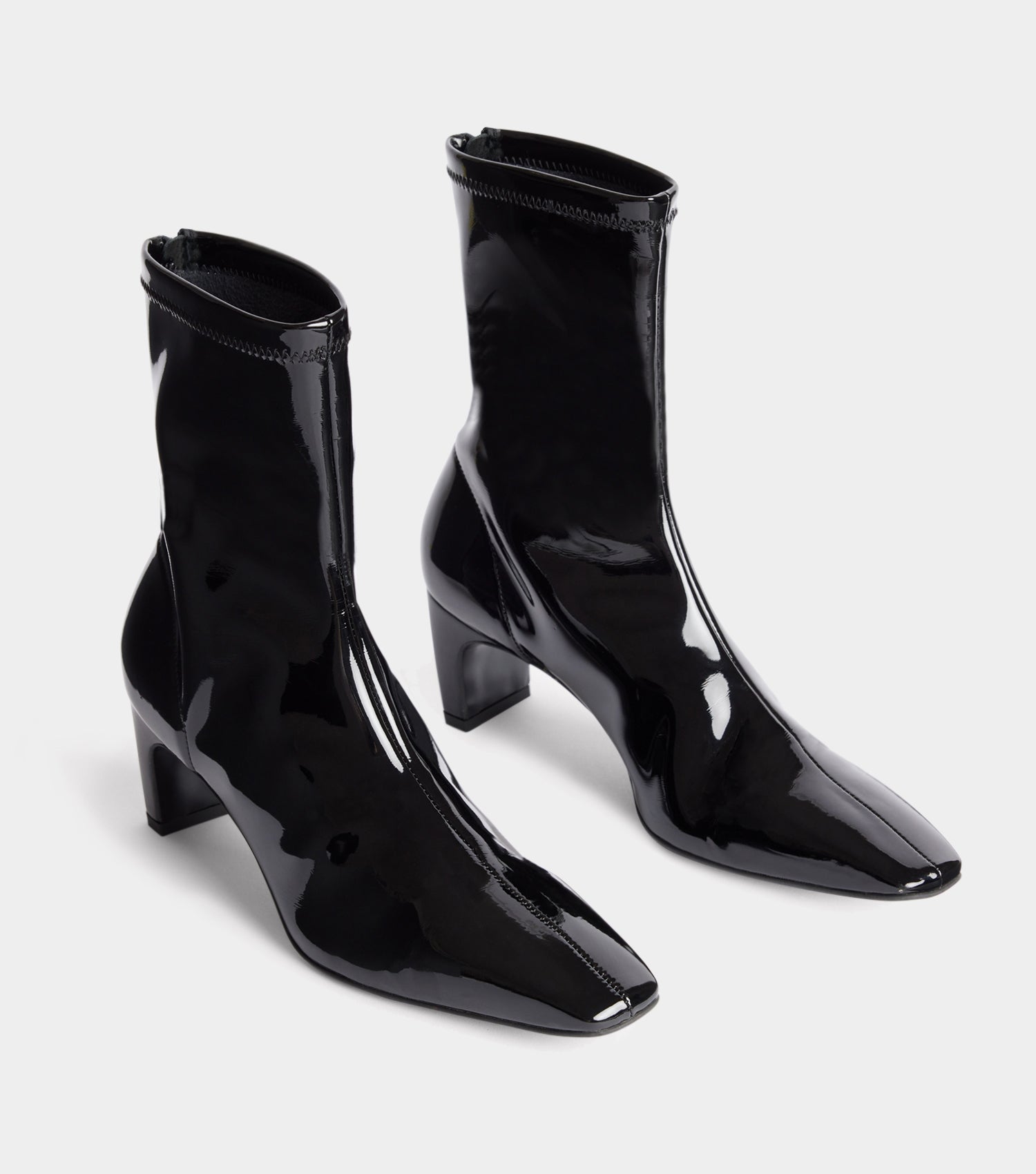 The Glove Boot - Black Patent
