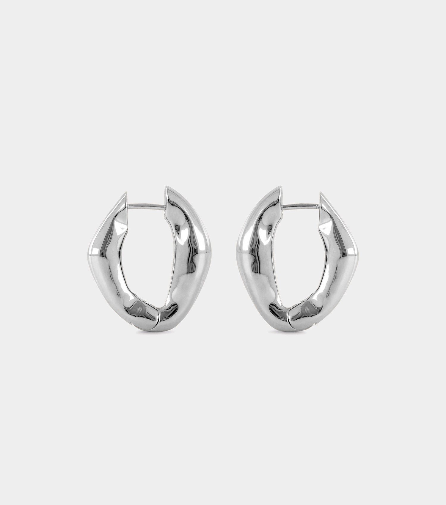 The Hoop Earrings - Silver