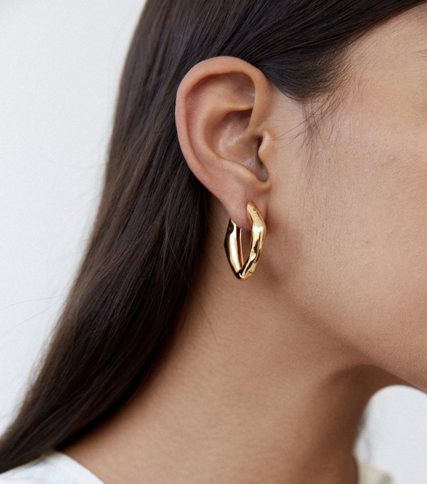 The Hoop Earrings - Gold
