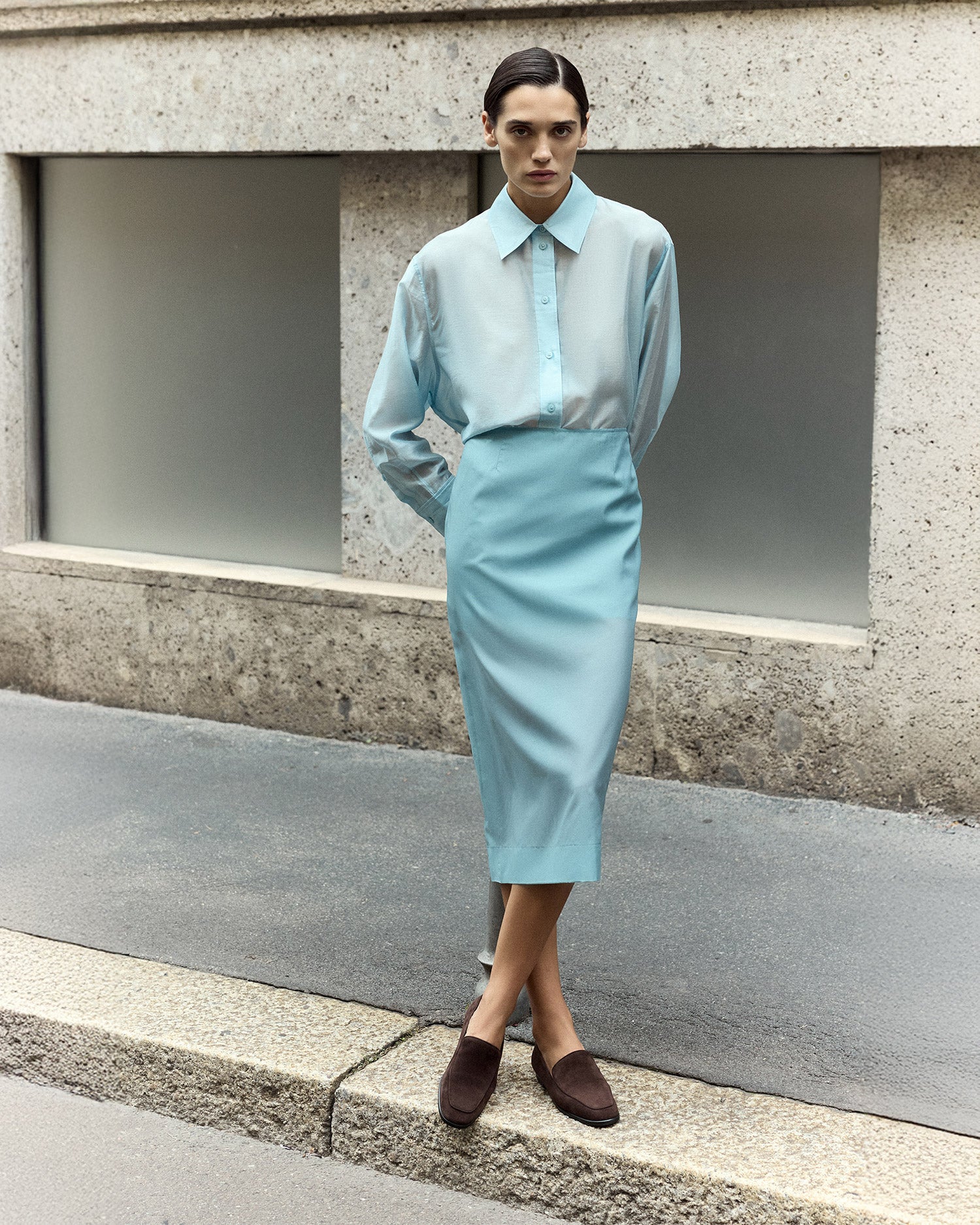 The Modern Moccasin - Brown Suede