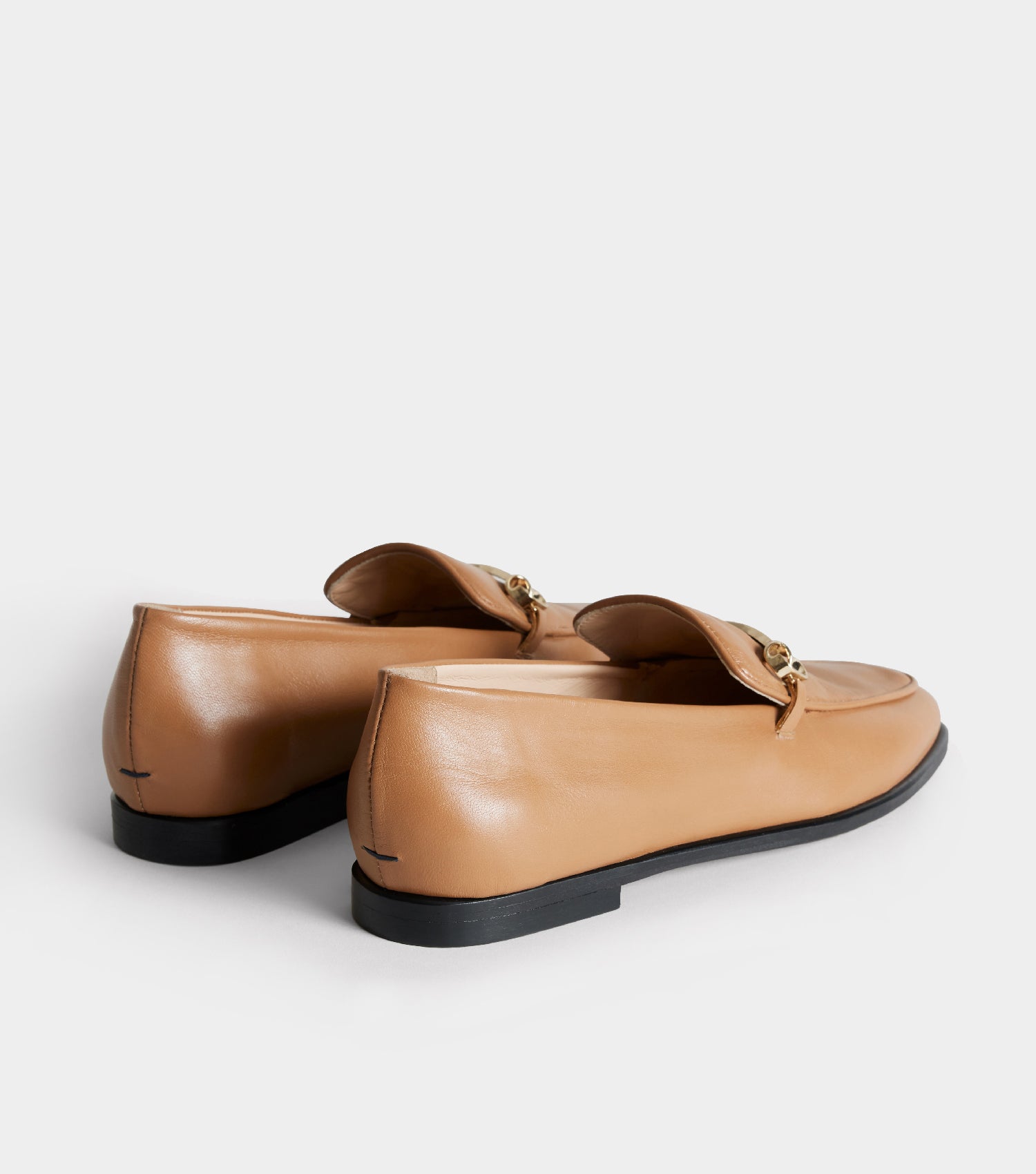 The Modern Moccasin - Tan with hardware
