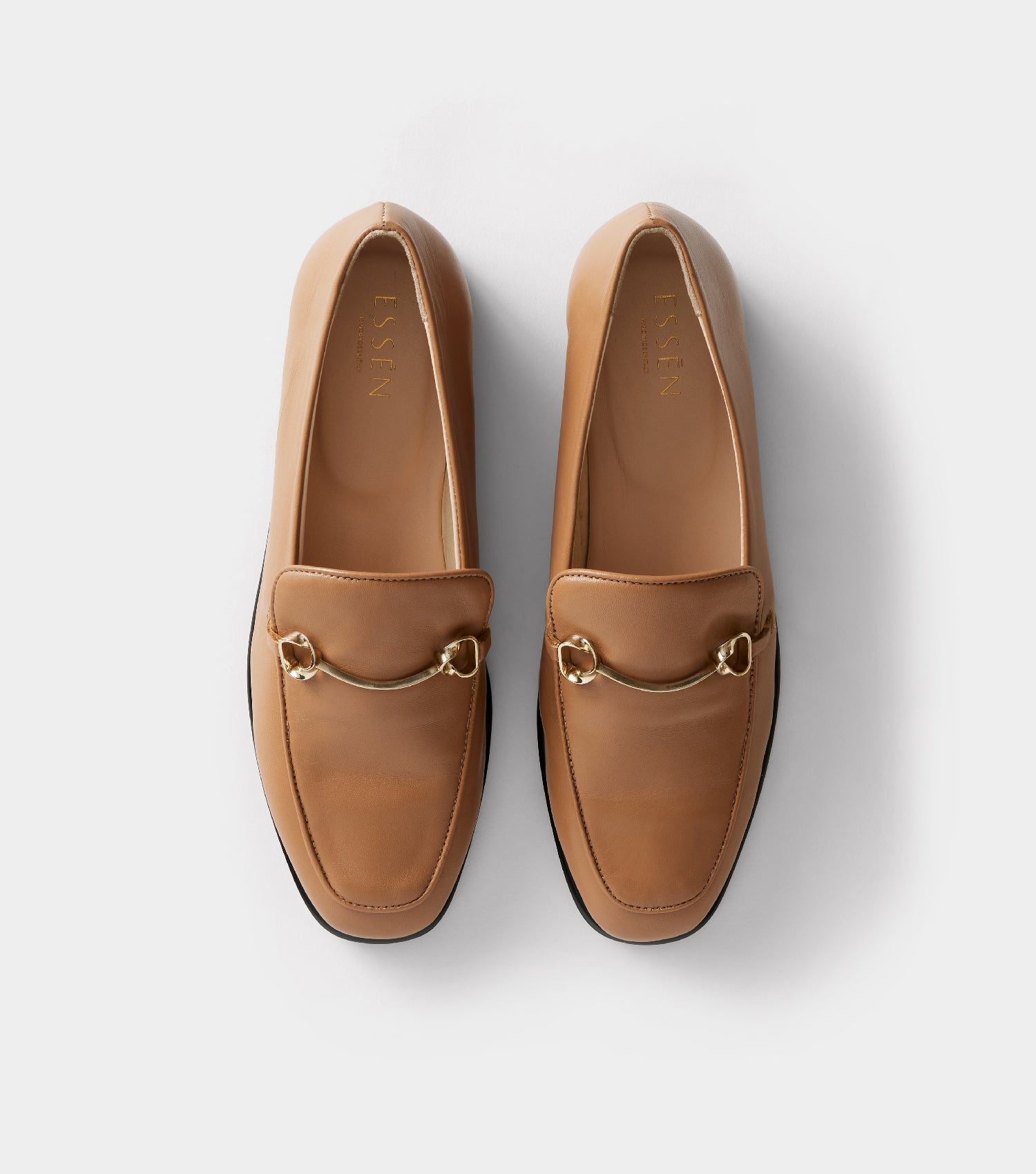 The Modern Moccasin - Tan with hardware