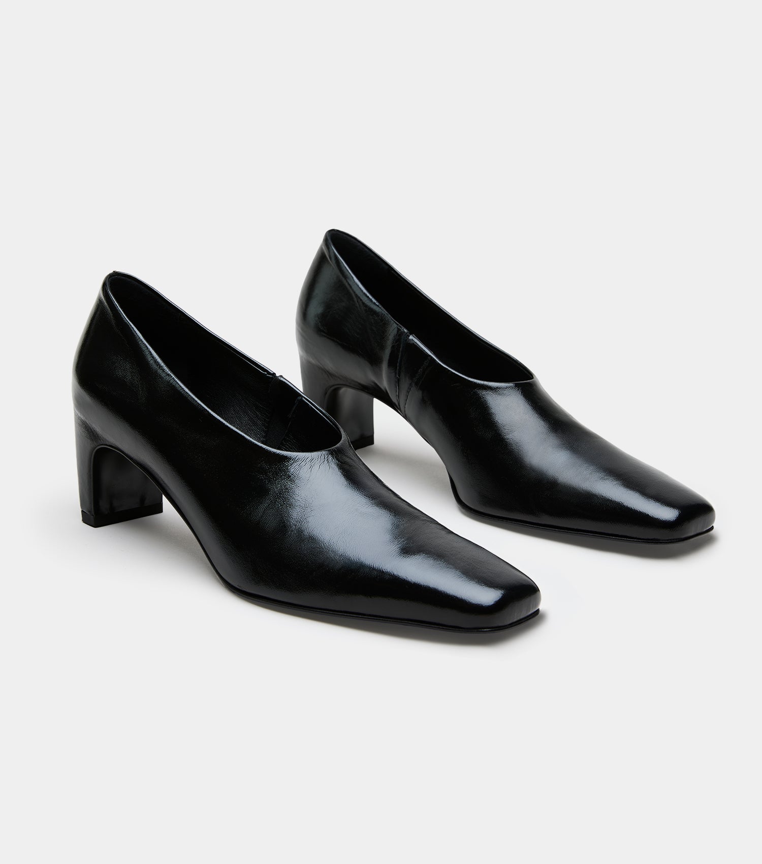 Pointed Flat - Vernis noir
