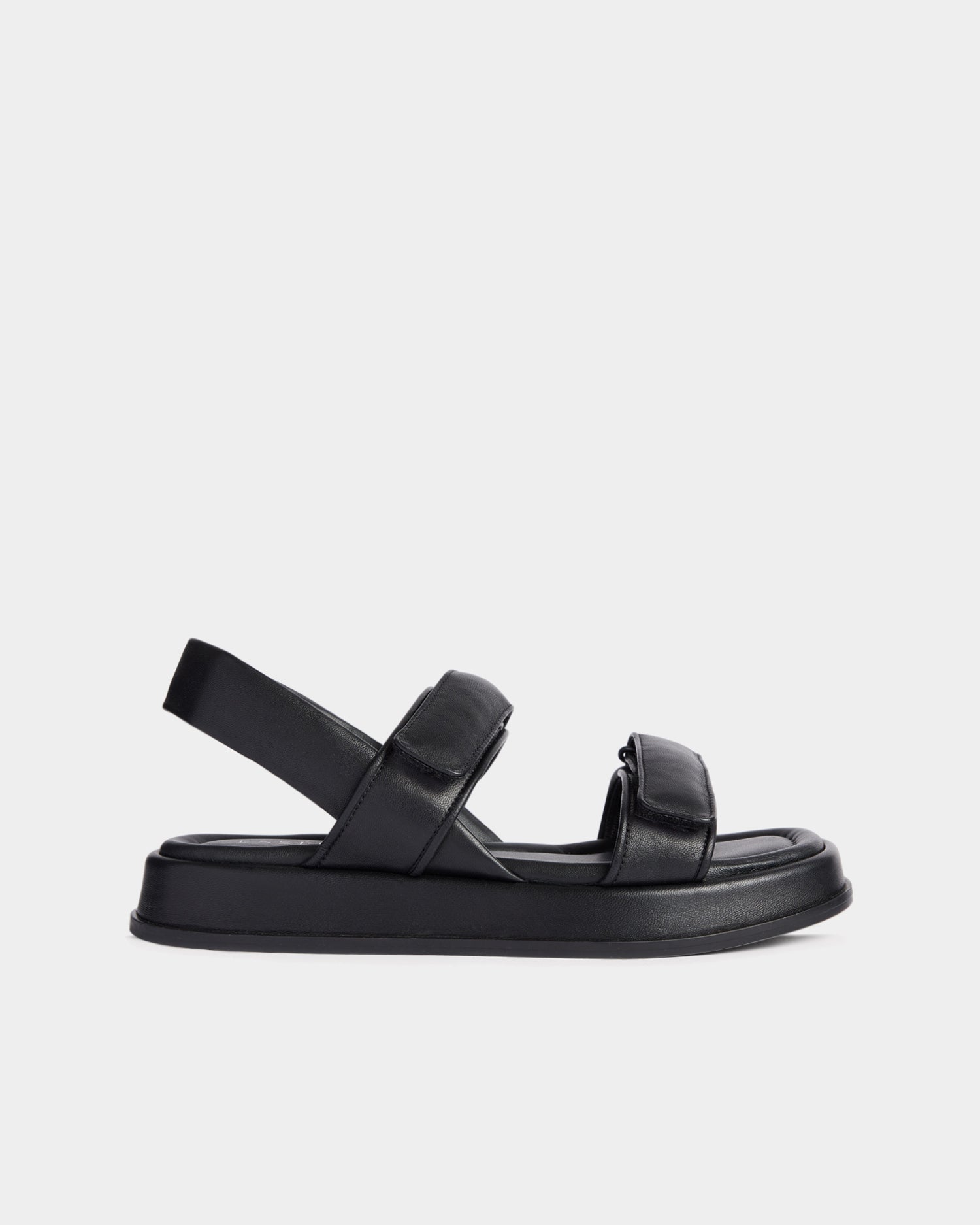 The Sporty Sandal - Black
