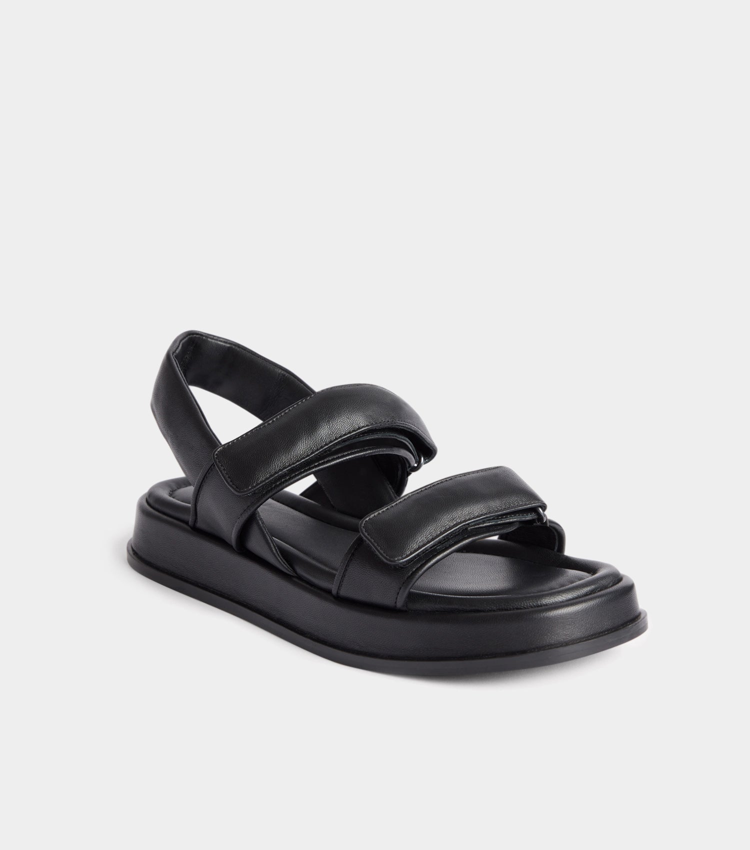 The Sporty Sandal - Black