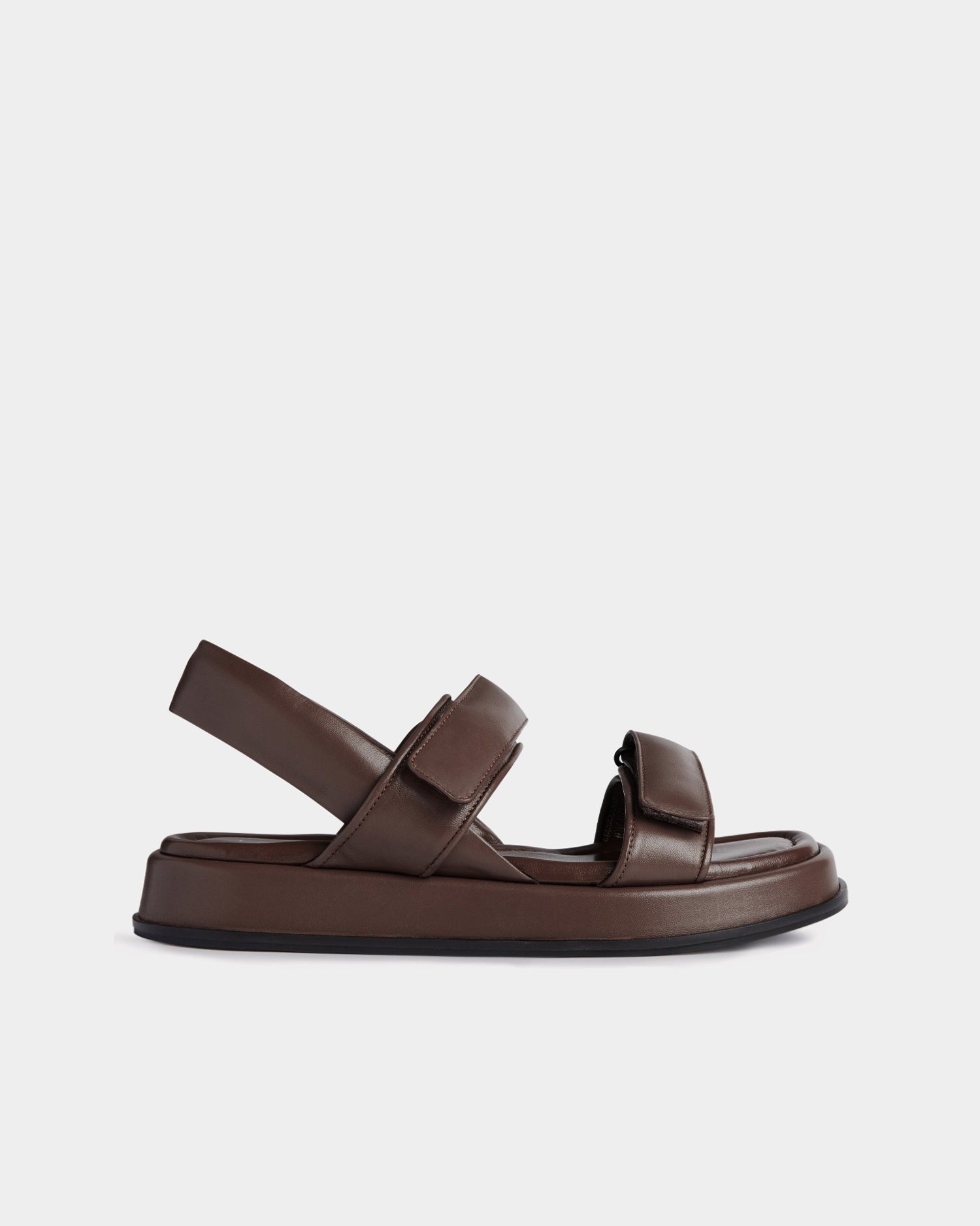 The Sporty Sandal - Chocolate